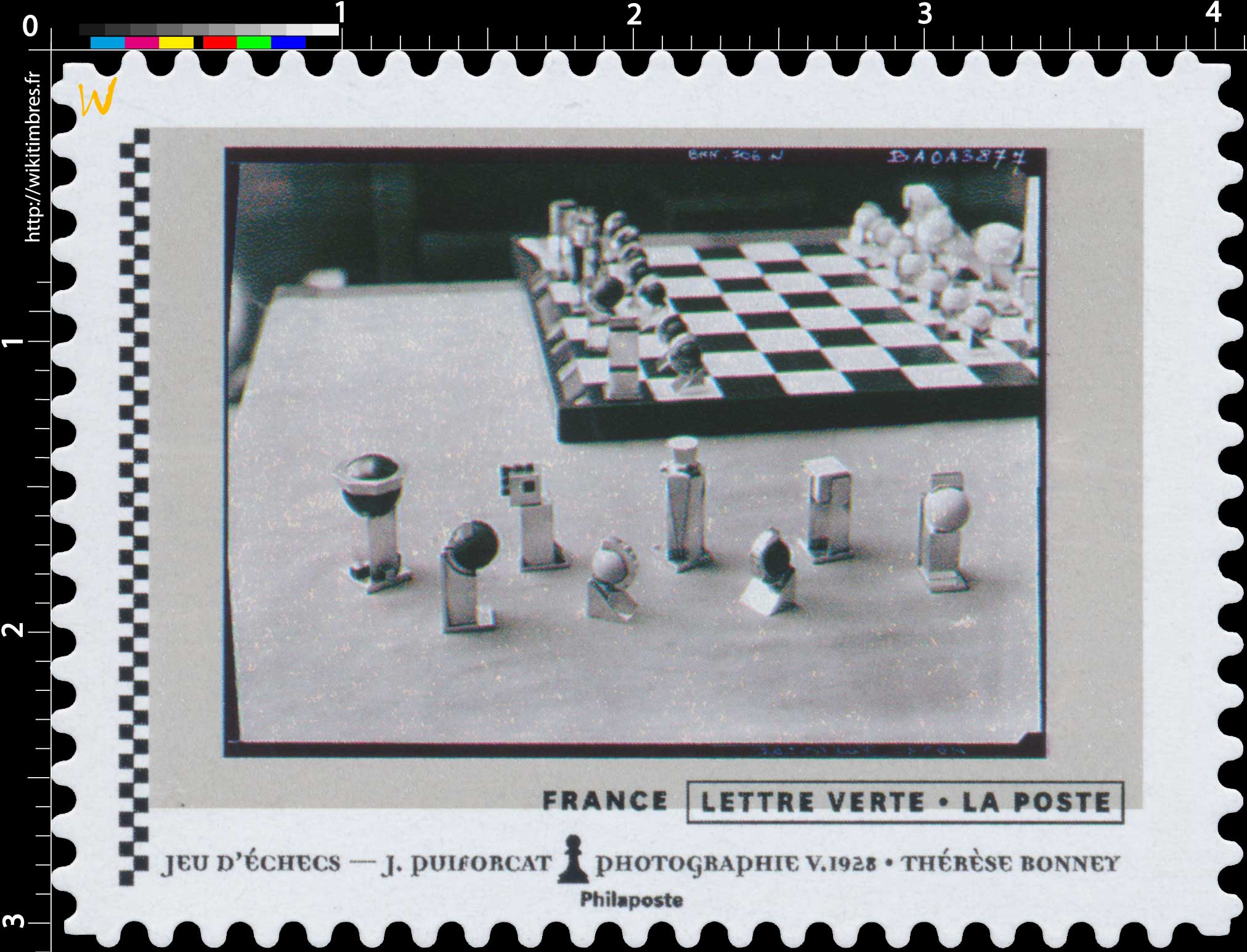 2021 Jeu d'échecs - J.Puiforcat - Photographie V.1928 - Thérèse Bonney
