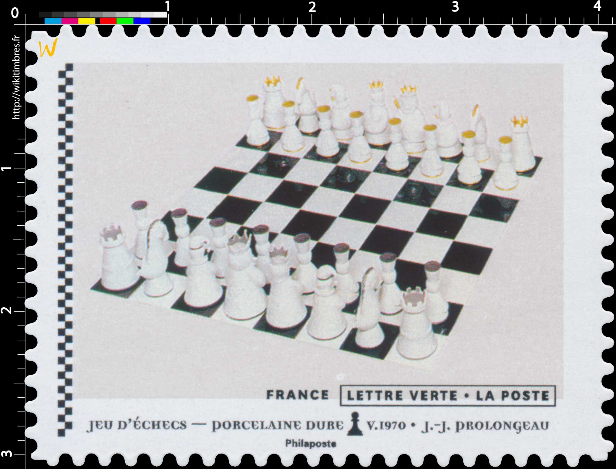 2021 Jeu d'échecs - Porcelaine dure V.1970 - J.J. Prolongeau 