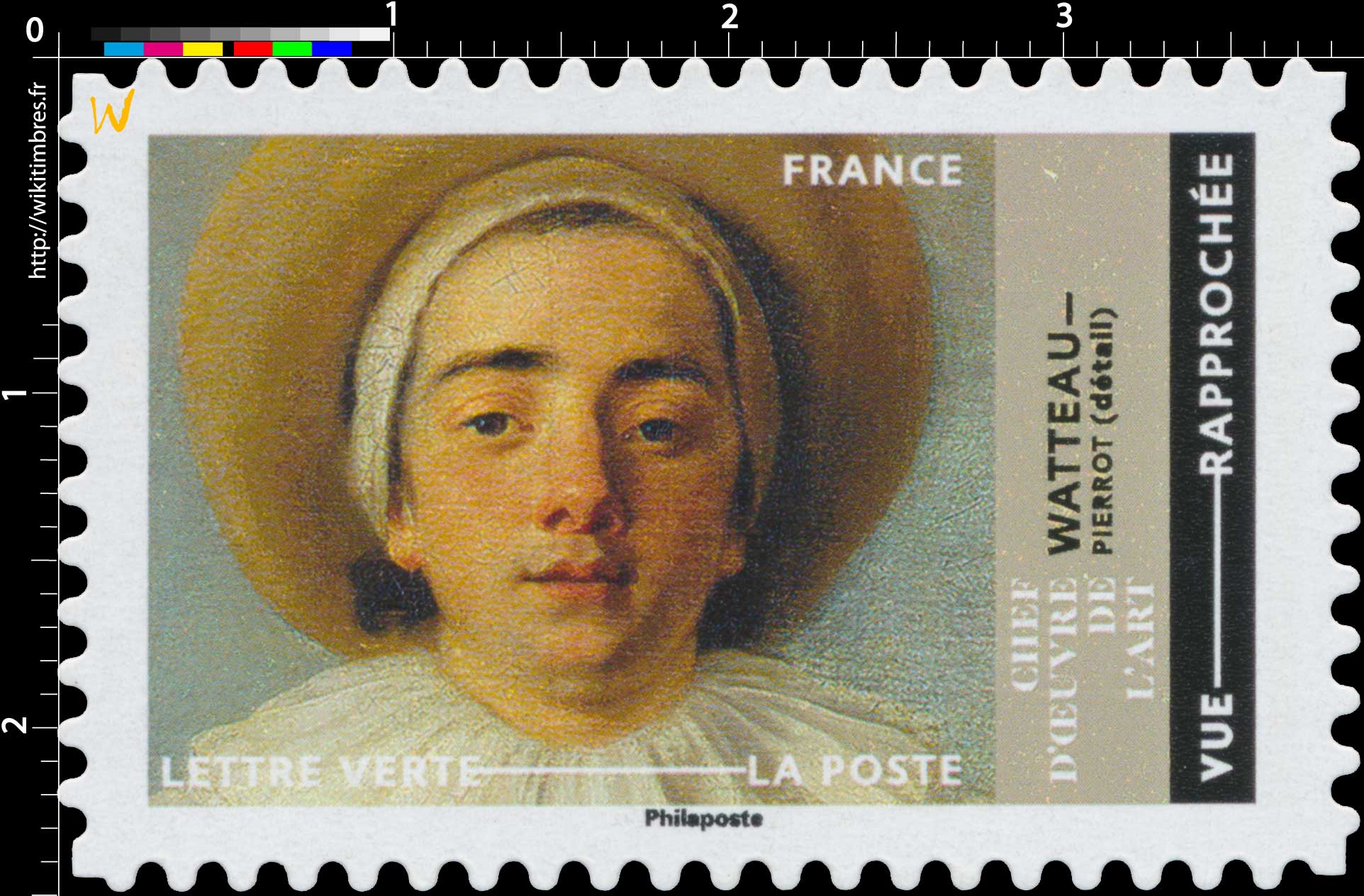 2022 CHEFS-D’OEUVRE DE L’ART - Watteau Pierrot (détail)