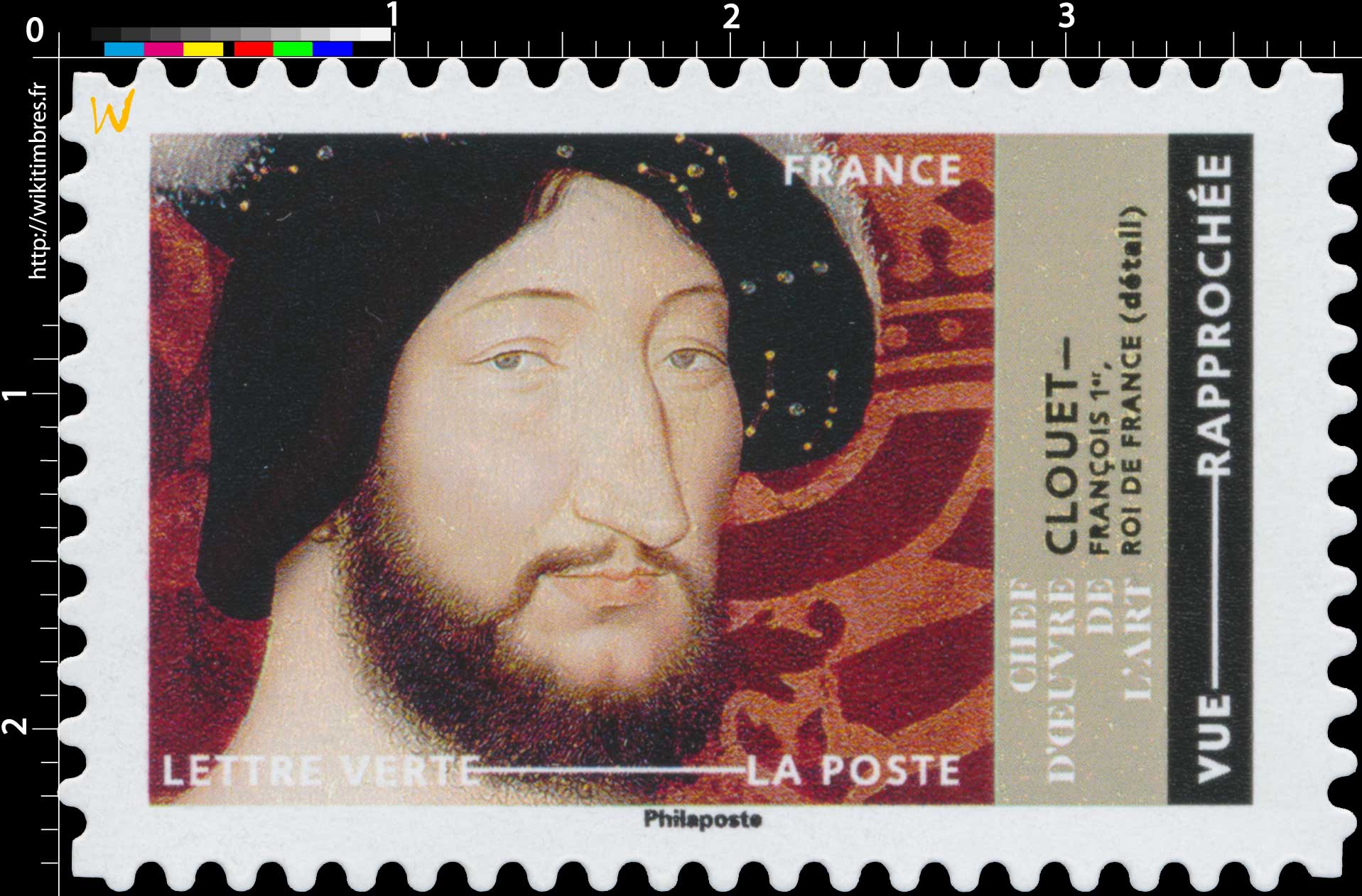 2022 CHEFS-D’OEUVRE DE L’ART - François Clouet François 1er, Roi de France (détail)