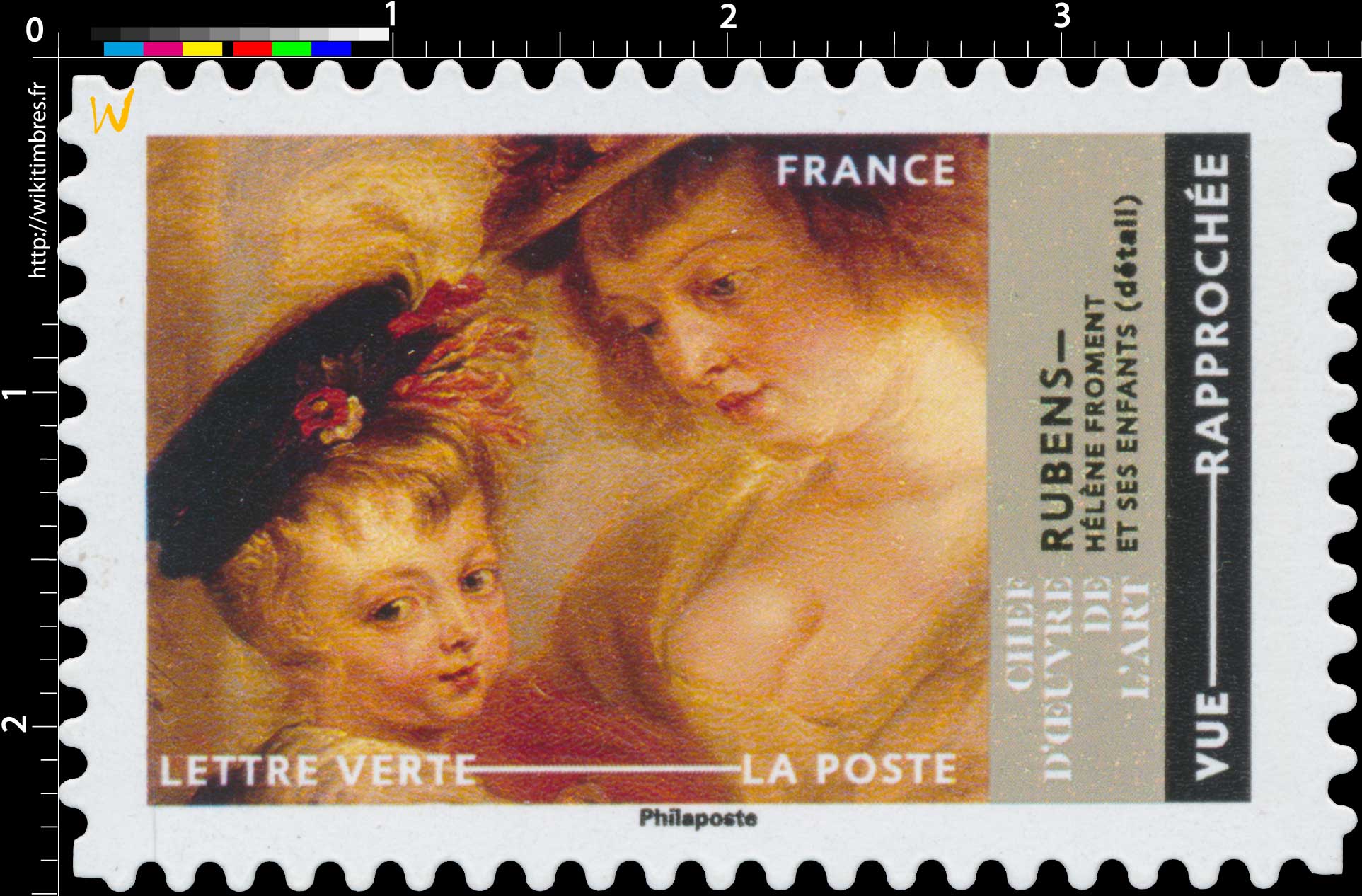 2022 CHEFS-D’OEUVRE DE L’ART - Pierre-Paul Rubens Hélène Froment et ses enfants (détail)