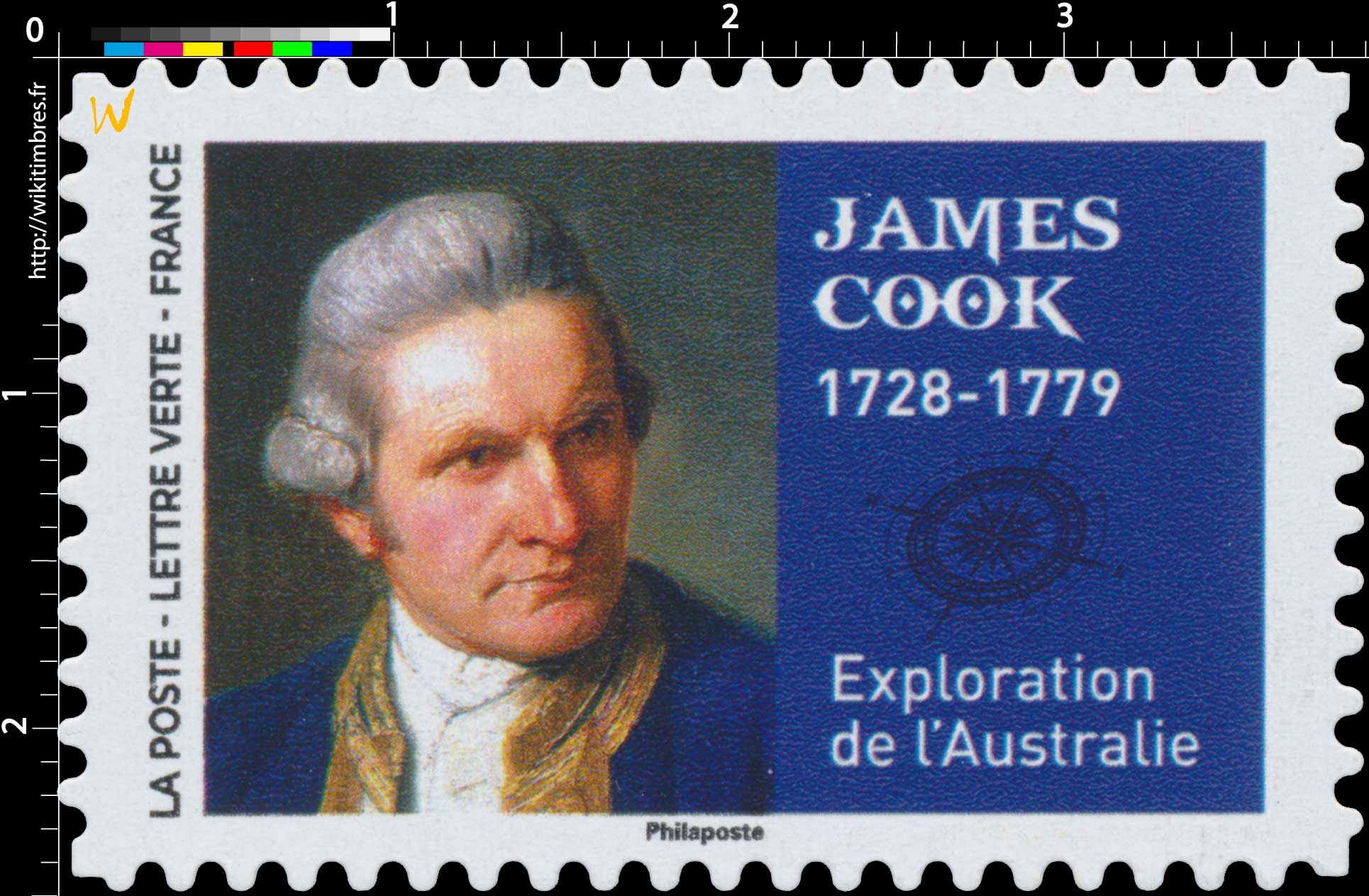 2022 James Cook 1728 - 1779 - Exploration de l'Australie