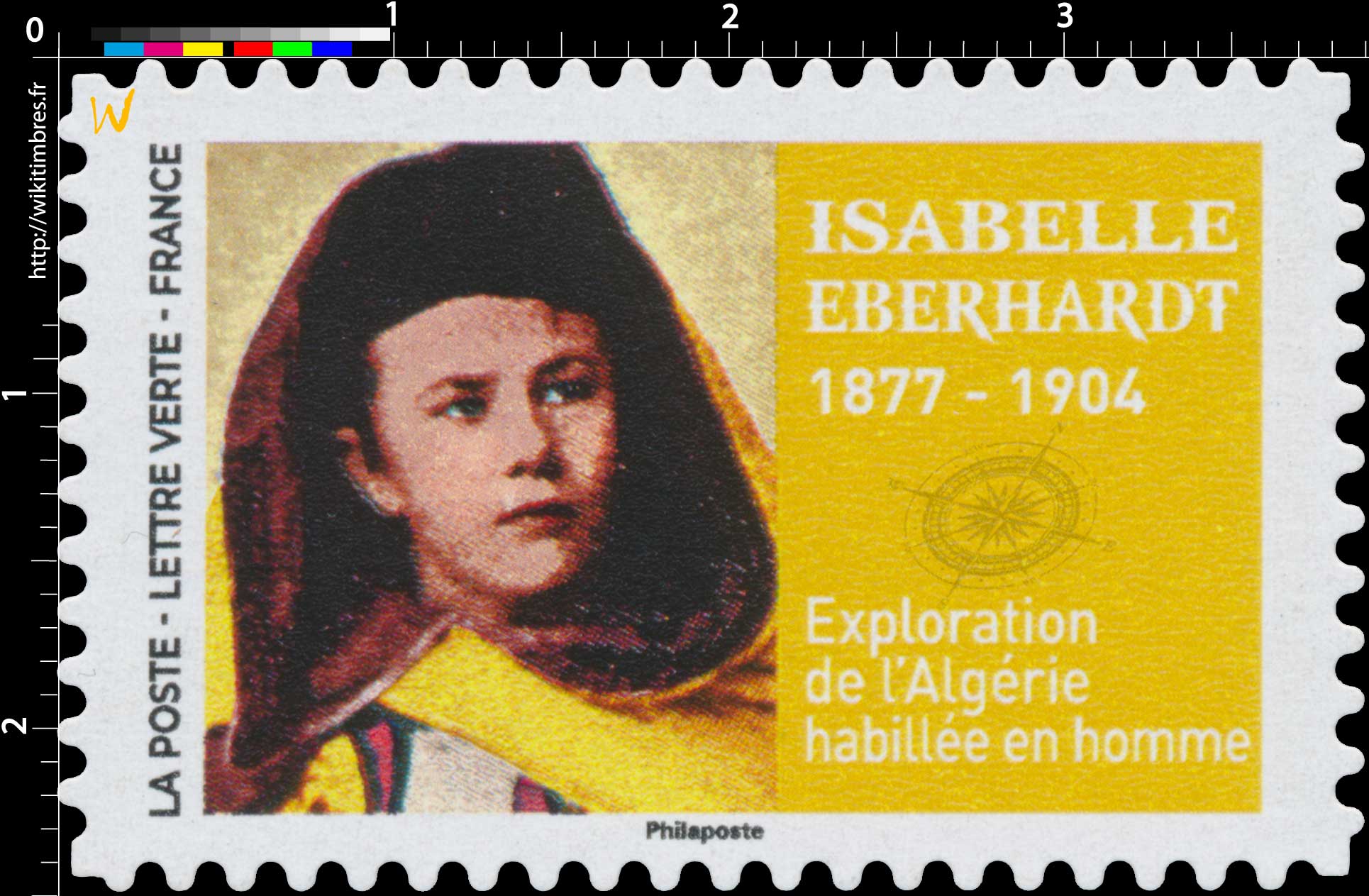 2022 Isabelle Eberhardt 1877 - 1904 - Exploration de l'Algérie habillée en homme