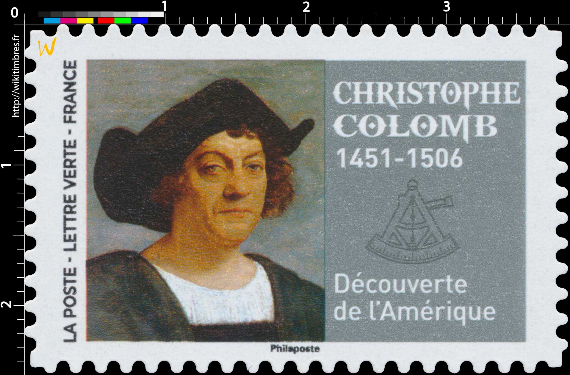 2022 Christophe Colomb 1451 - 1506 - Découverte de l'Amérique