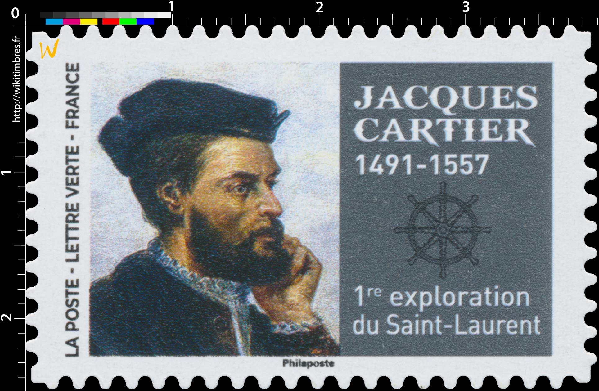 2022 Jacques Cartier 1491 - 1557 - 1re exploration du Saint-Laurent