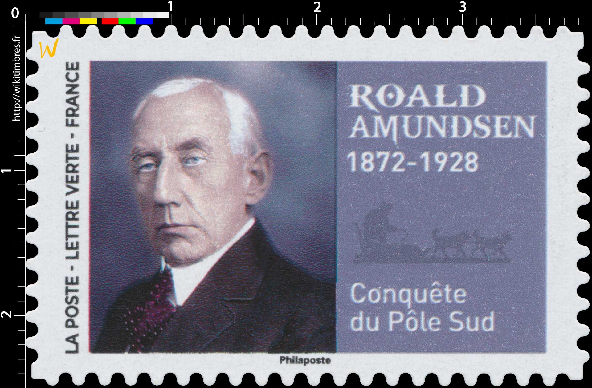 2022 Roald Amundsen 1872 - 1928 - Conquête du Pôle Sud
