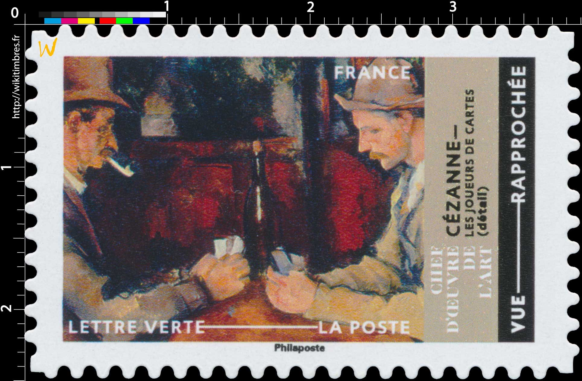 2022 CHEFS-D’OEUVRE DE L’ART - Paul Cézanne Les joueurs de cartes (détail)