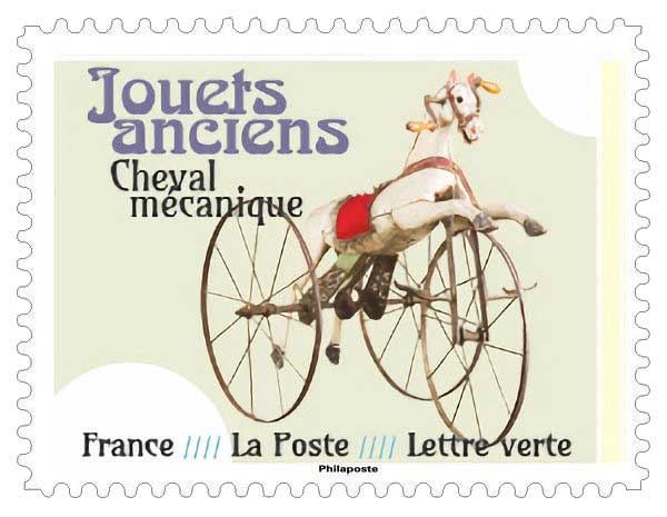 2023 JOUETS ANCIENS - cheval mécanique