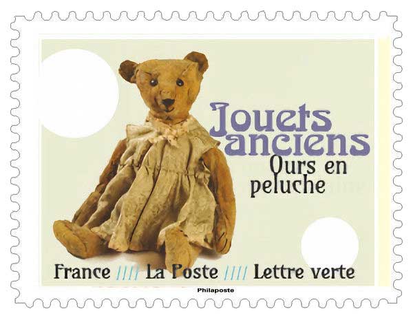 2023 JOUETS ANCIENS - ours en peluche