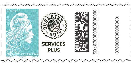 2023 Type Marianne l'engagée - LETTRE SERVICES PLUS