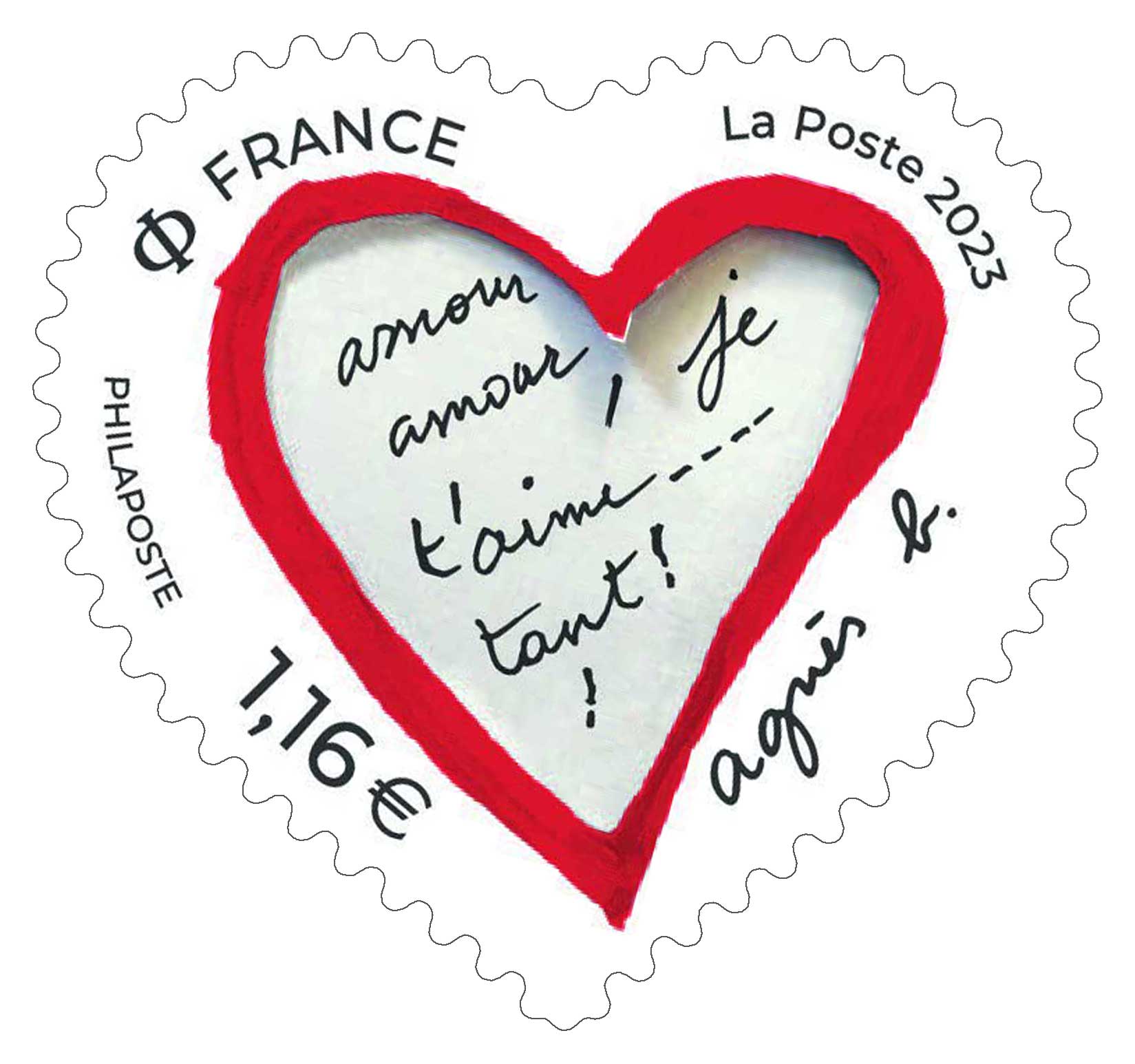 2023 Amour amour, je t'aime tant - agnès b. 