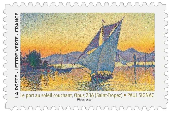 2025 Le port au soleil couchant, Opus 236 (Saint-Tropez) Paul Signac