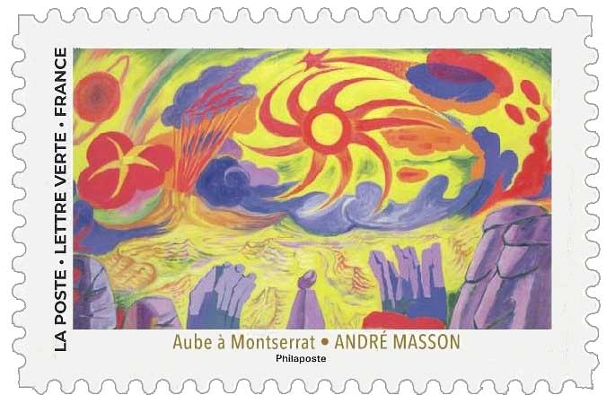 2025 Aube à Montserrat - André Masson