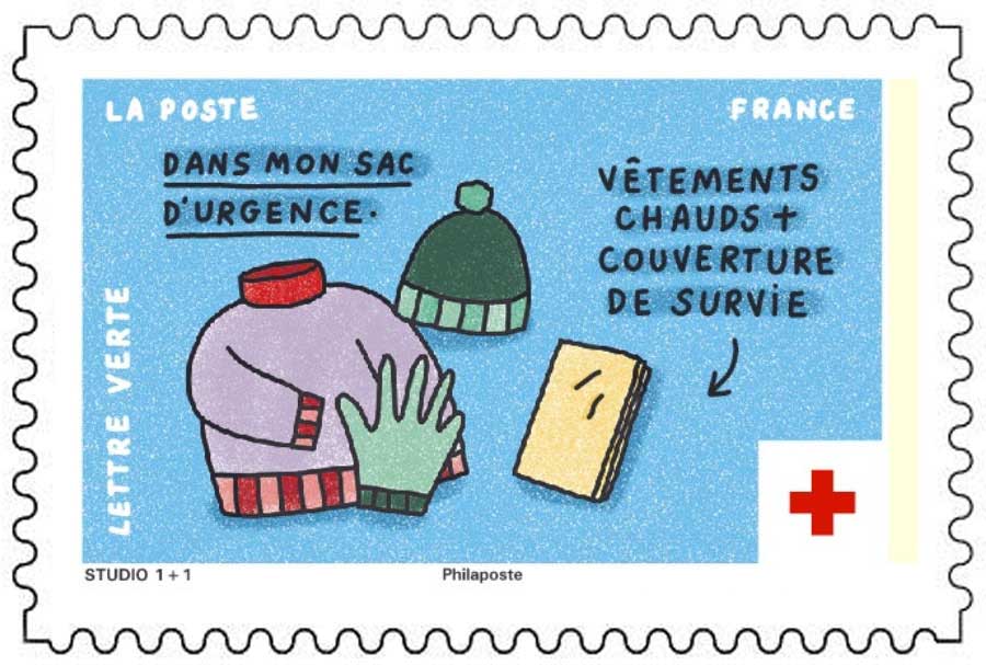 2026 Dans mon sac d'urgence - Vêtements chauds + couverture de survie