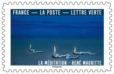 2026 La méditation - René Magritte