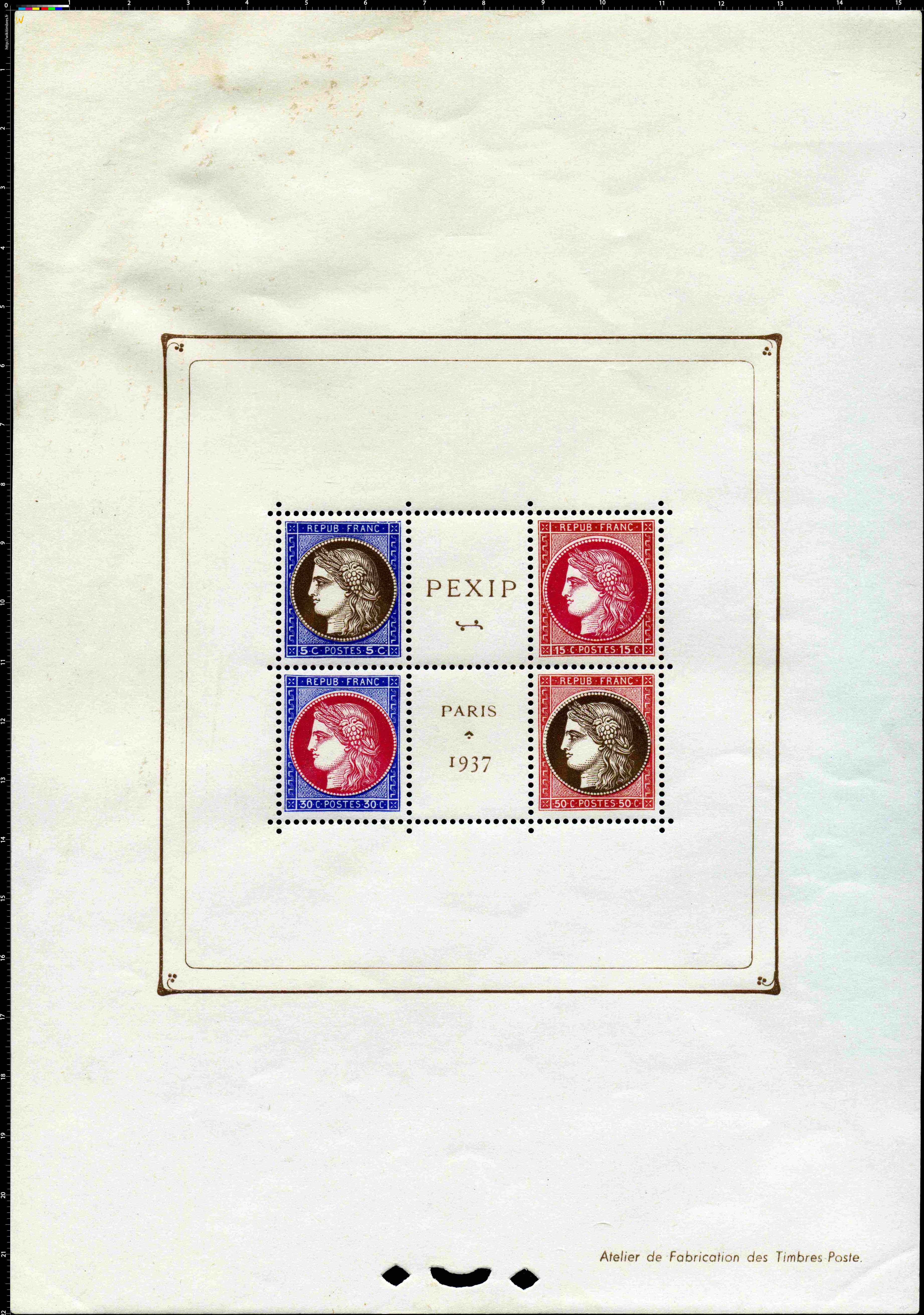 1937 PEXIP PARIS 1937