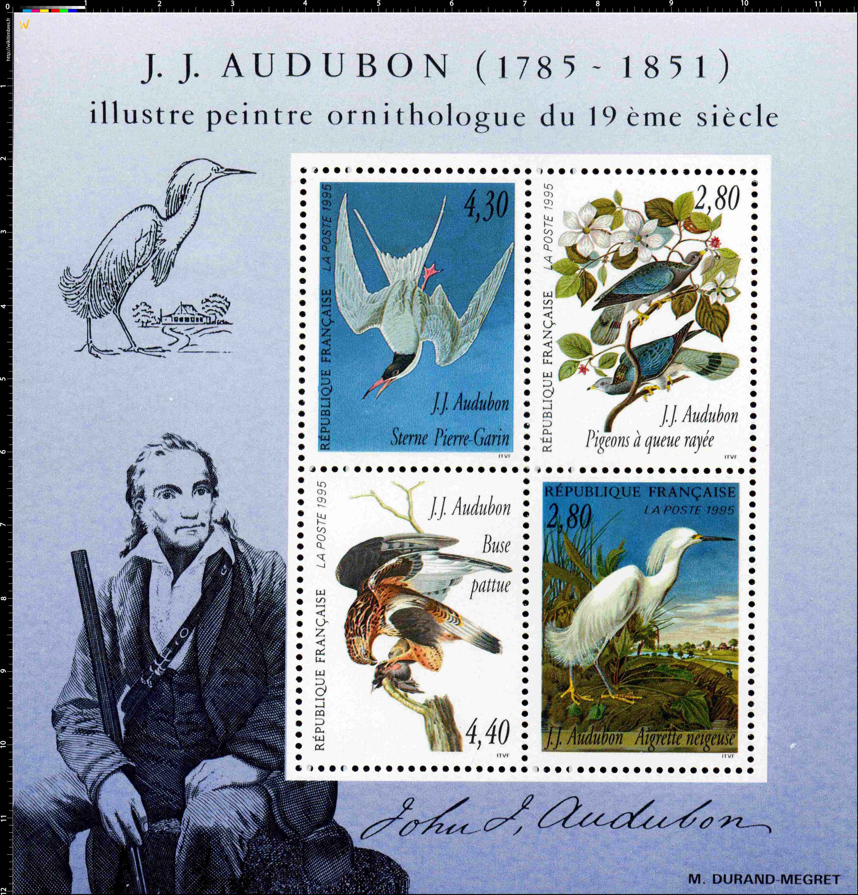 J.J. AUDUBON 1785-1851