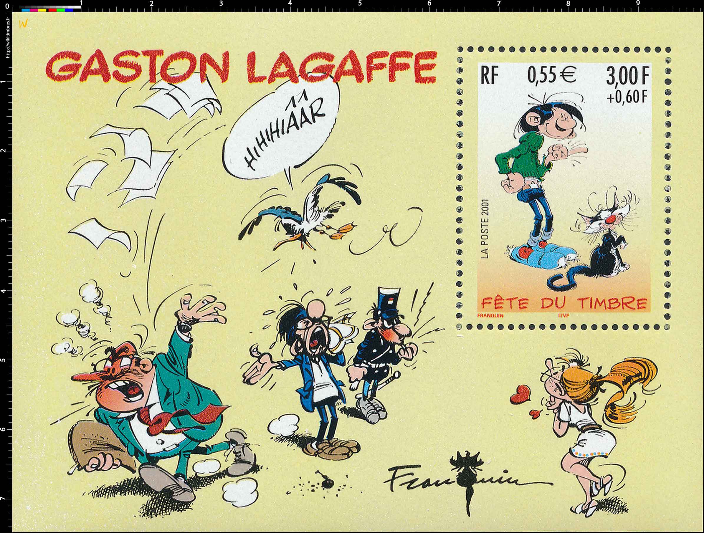Fête du Timbre GASTON LAGAFFE
