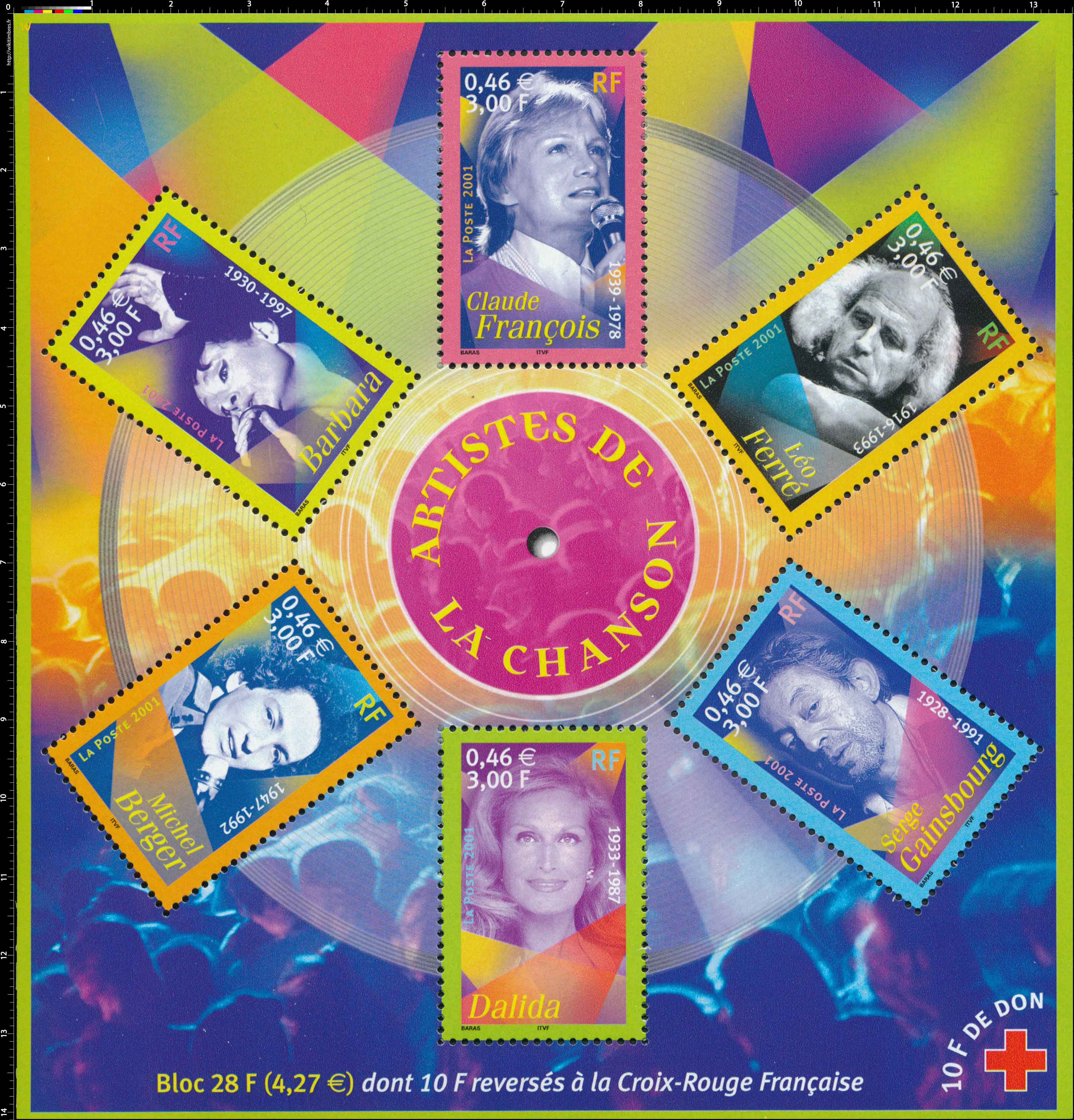 ARTISTES DE LA CHANSON