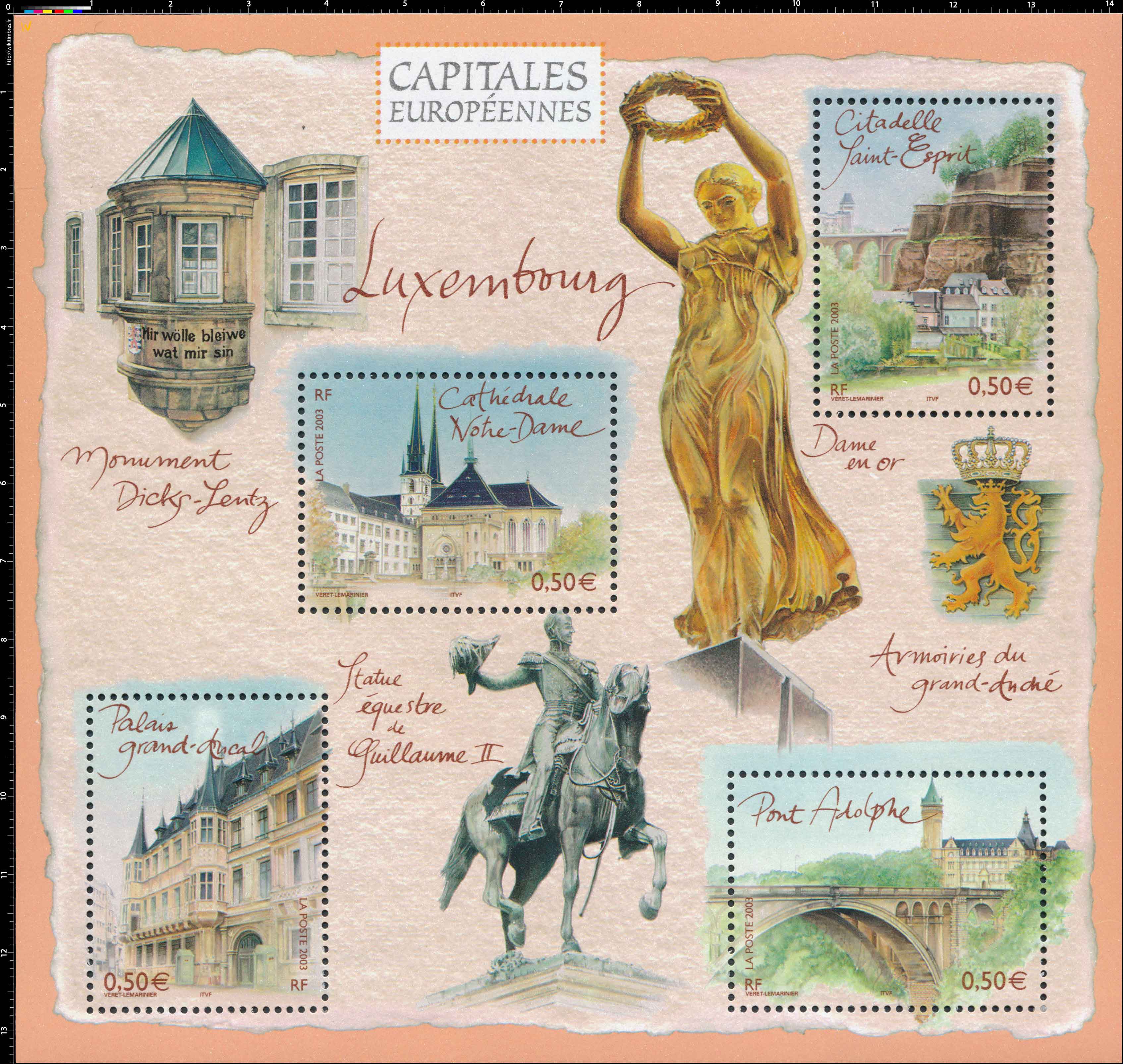 CAPITALES EUROPÉENNES.