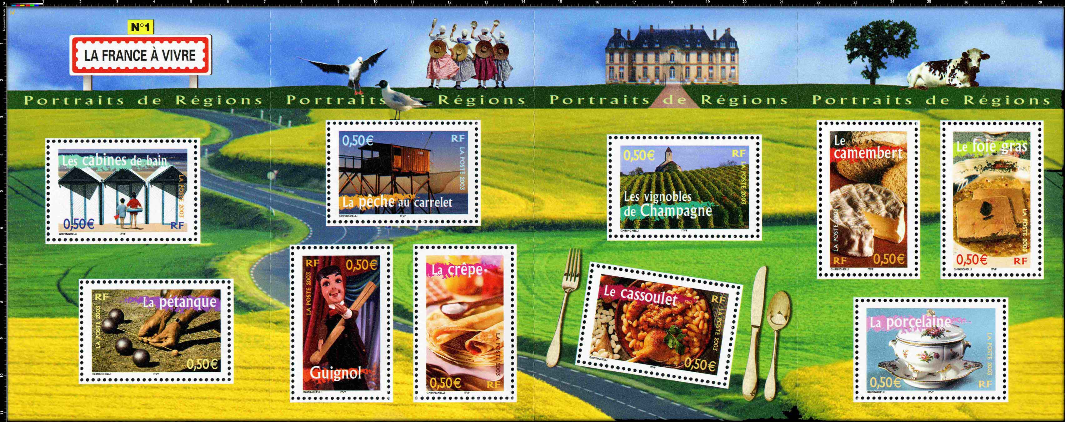 Portraits de régions LA FRANCE À VIVRE N°1