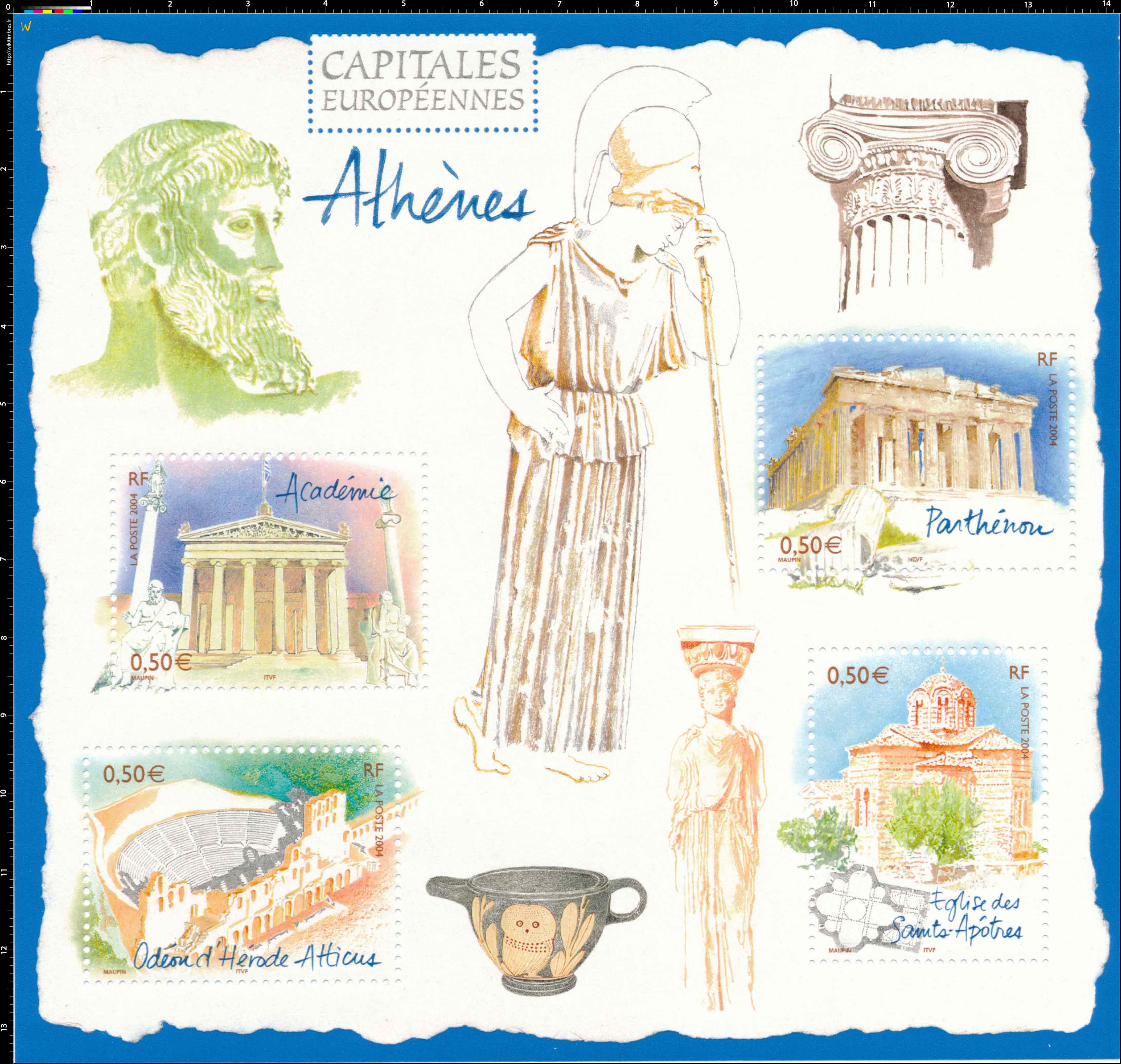 2004 CAPITALES EUROPÉENNES Athènes.