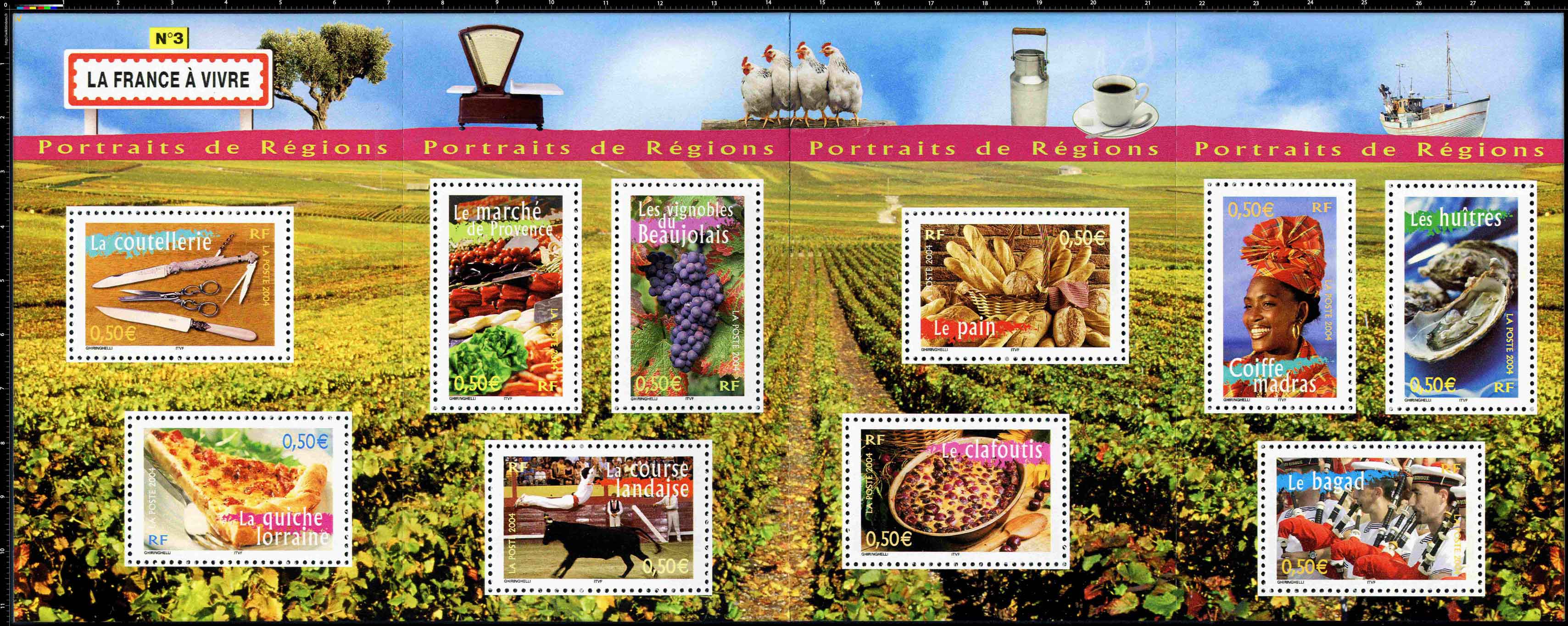 Portraits de régions La France à vivre N°3