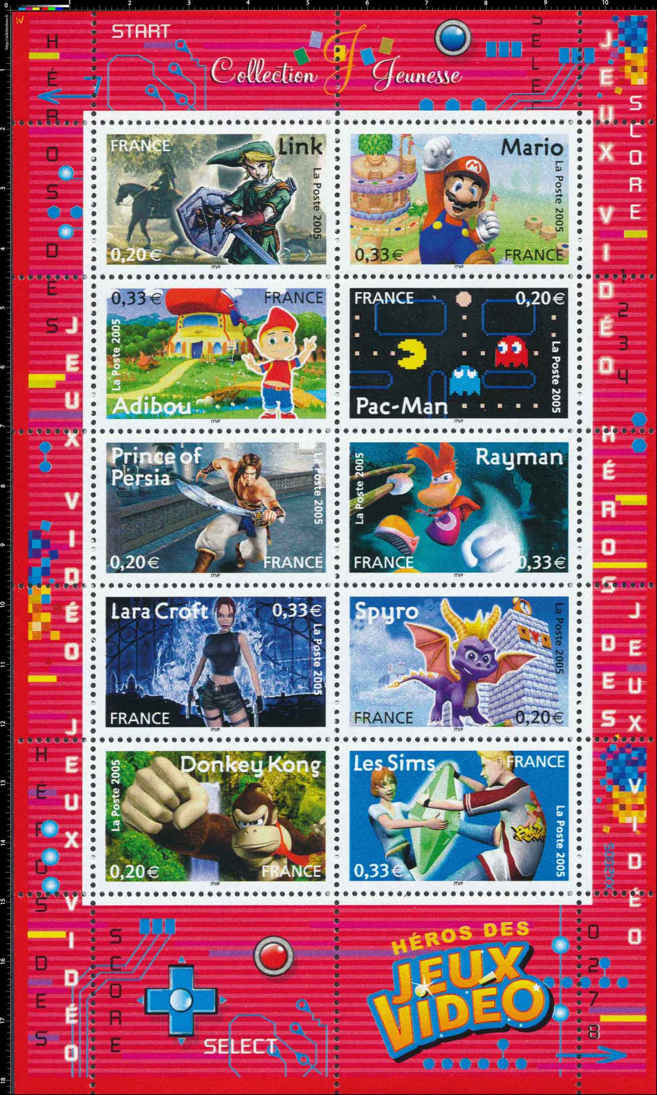 Collection jeunesse HÉROS DES JEUX VIDÉO