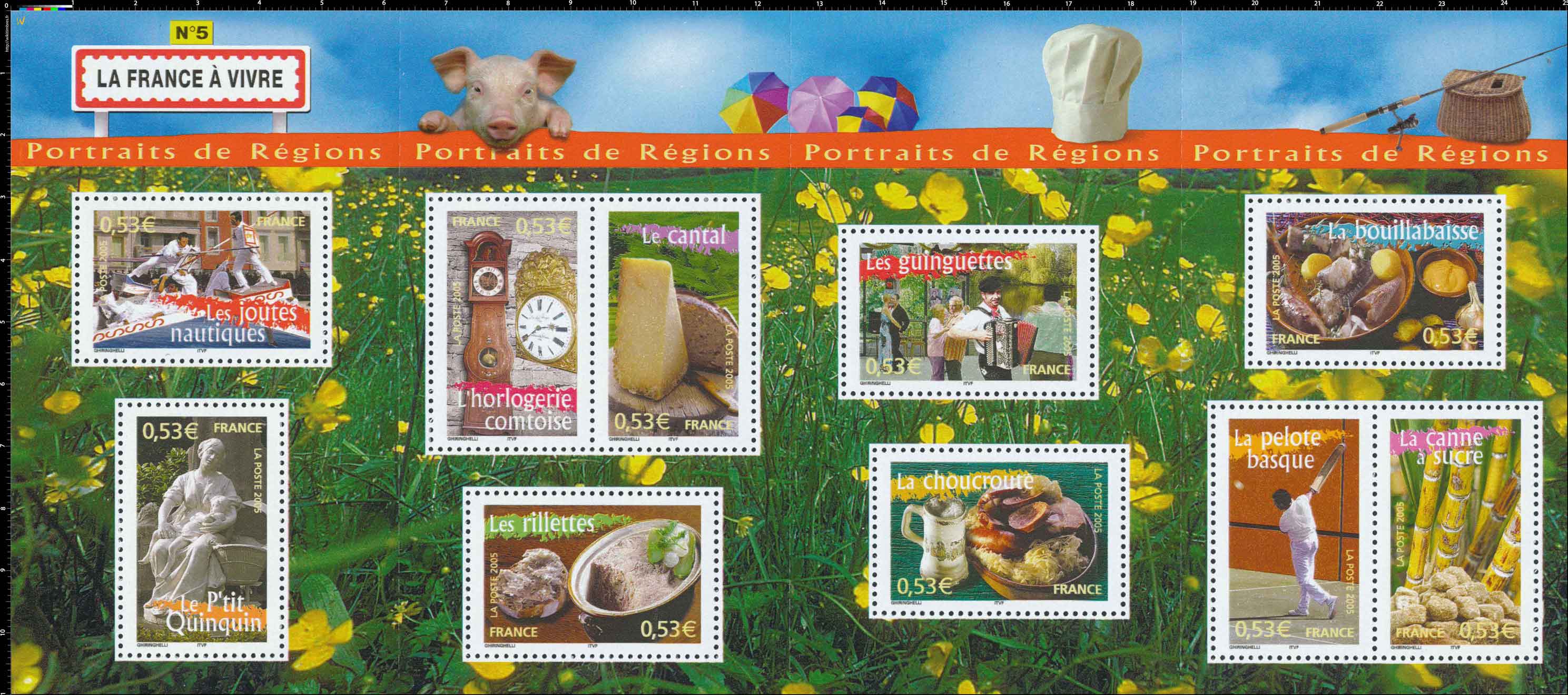 Portraits de régions LA FRANCE À VIVRE N°5