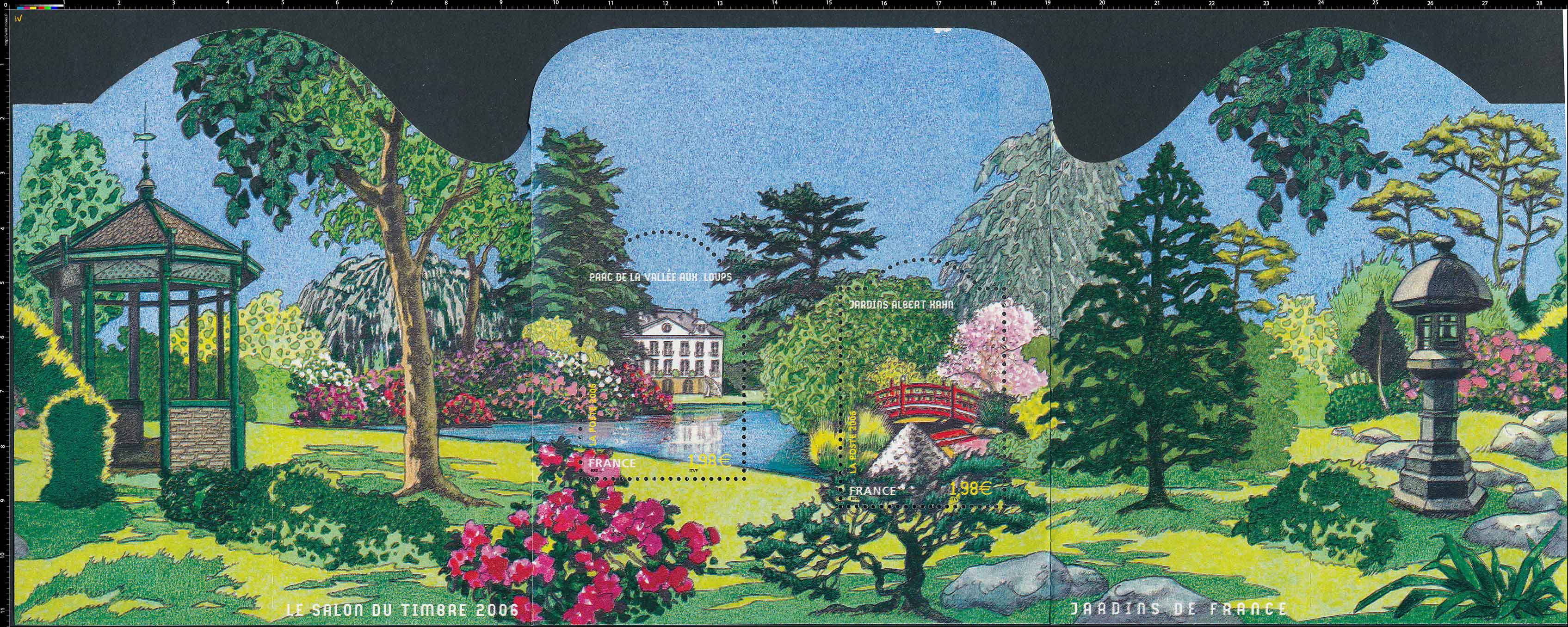Jardins de France SALON DU TIMBRE 2006
