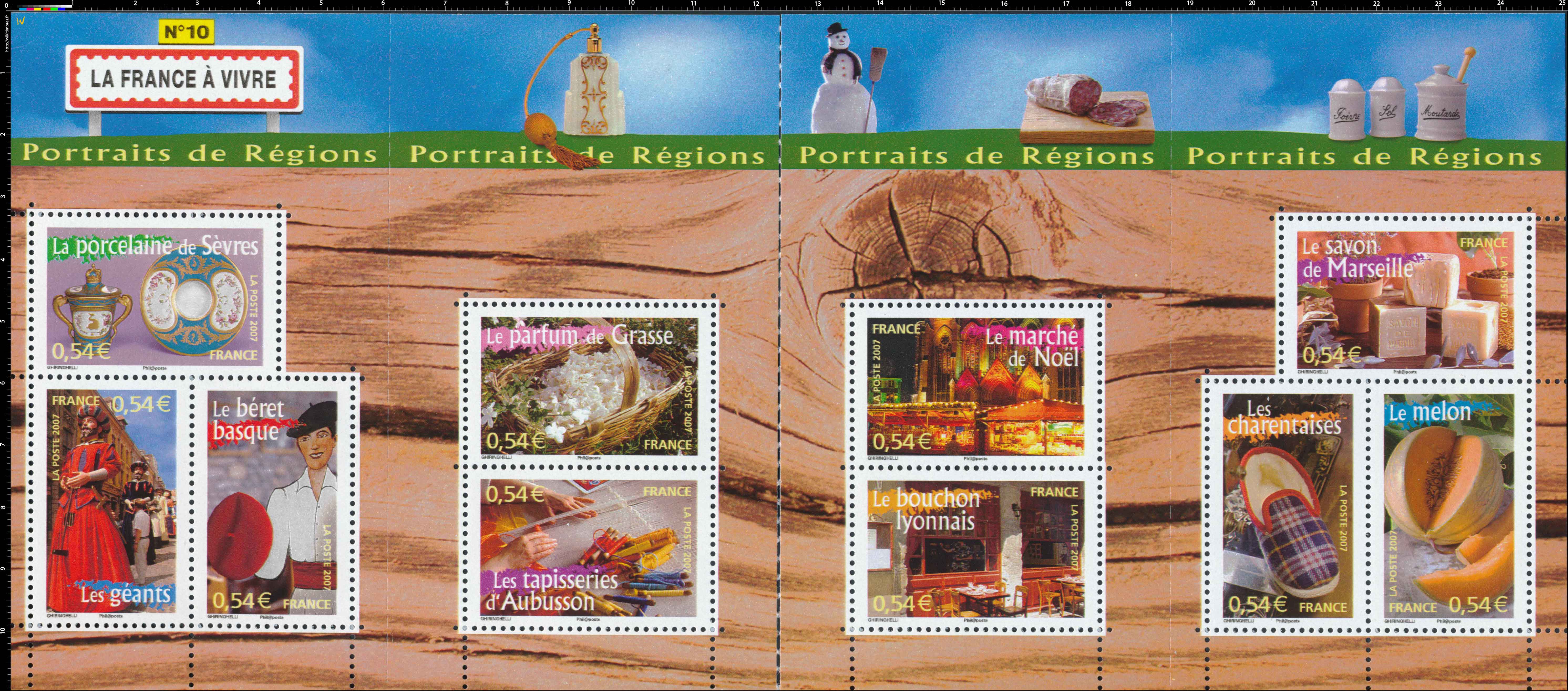 Portraits de régions LA FRANCE À VIVRE N°10