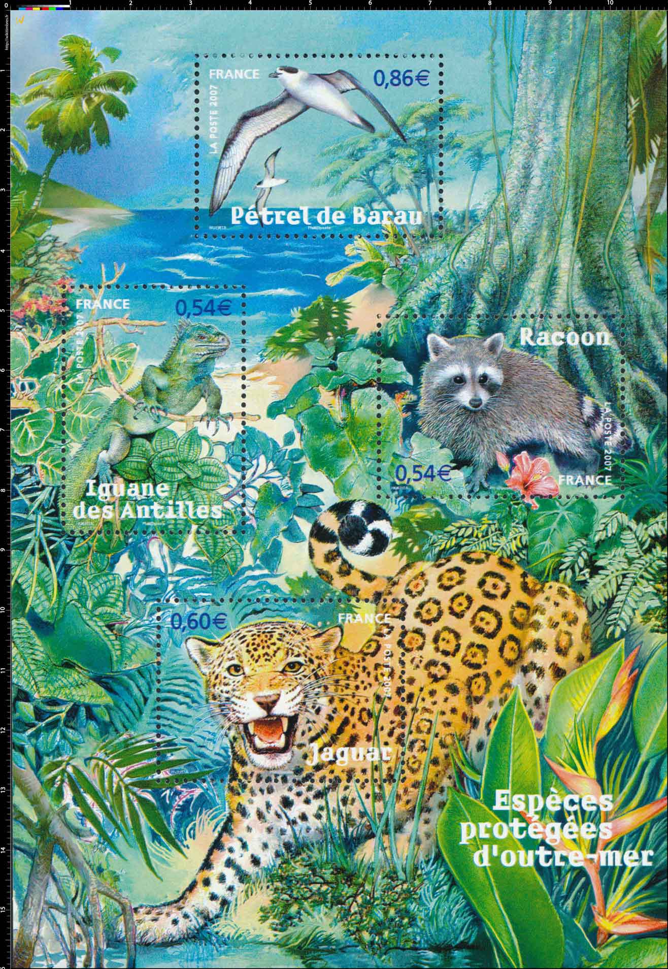 2007 Espèces protégées d'outre-mer