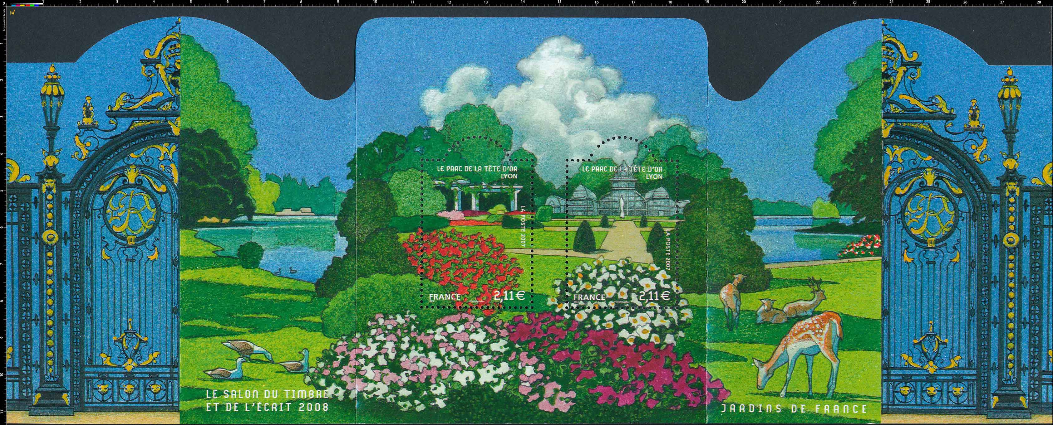 Jardins de France SALON DU TIMBRE ET DE L'ÉCRIT 2007