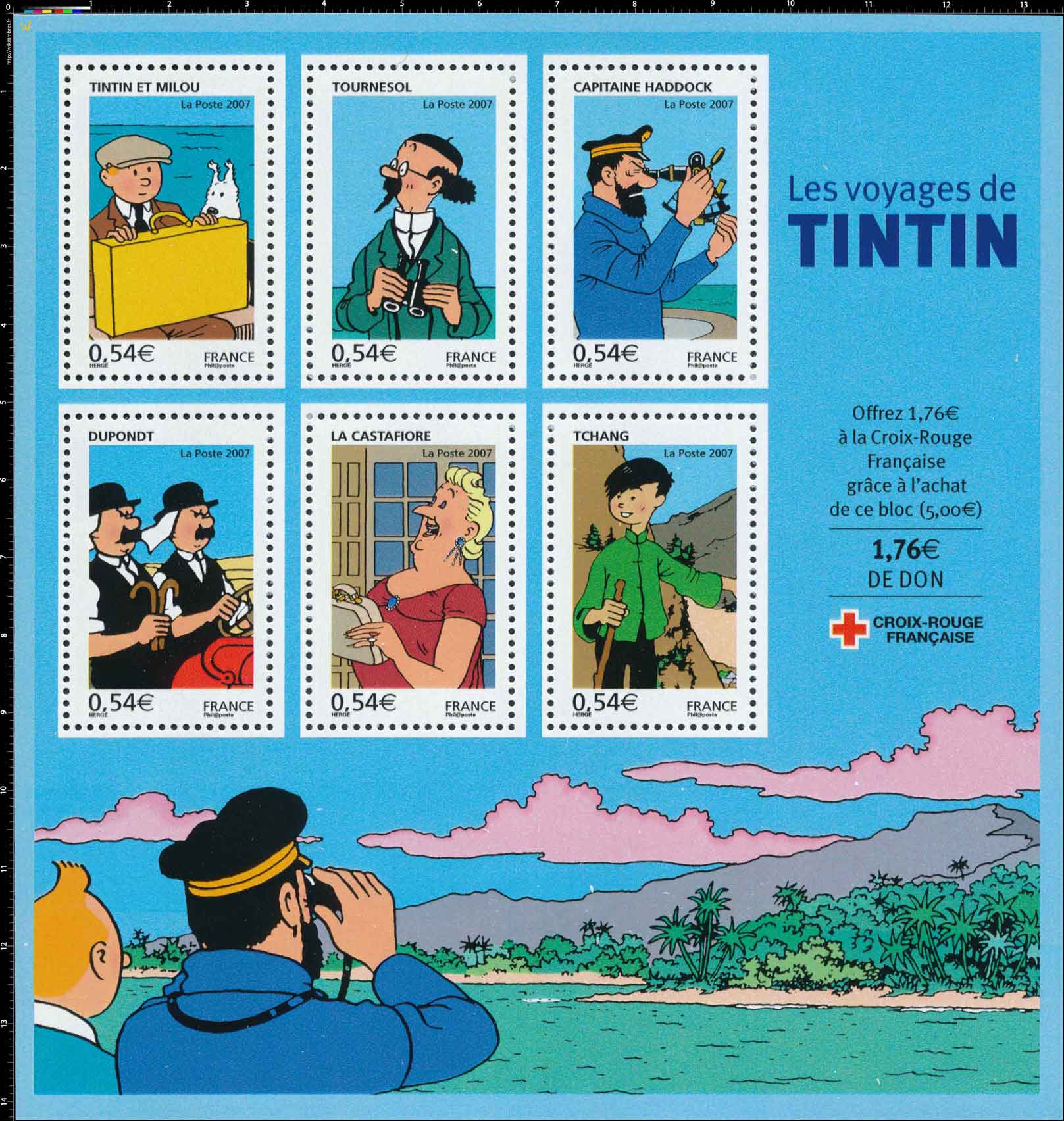 2007 Les voyages de TINTIN