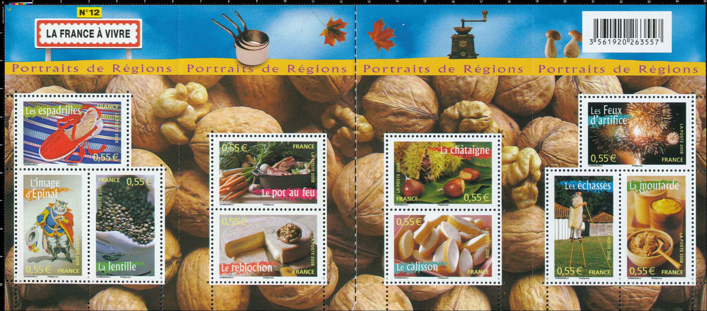 Portraits de régions LA FRANCE A VIVRE N°12