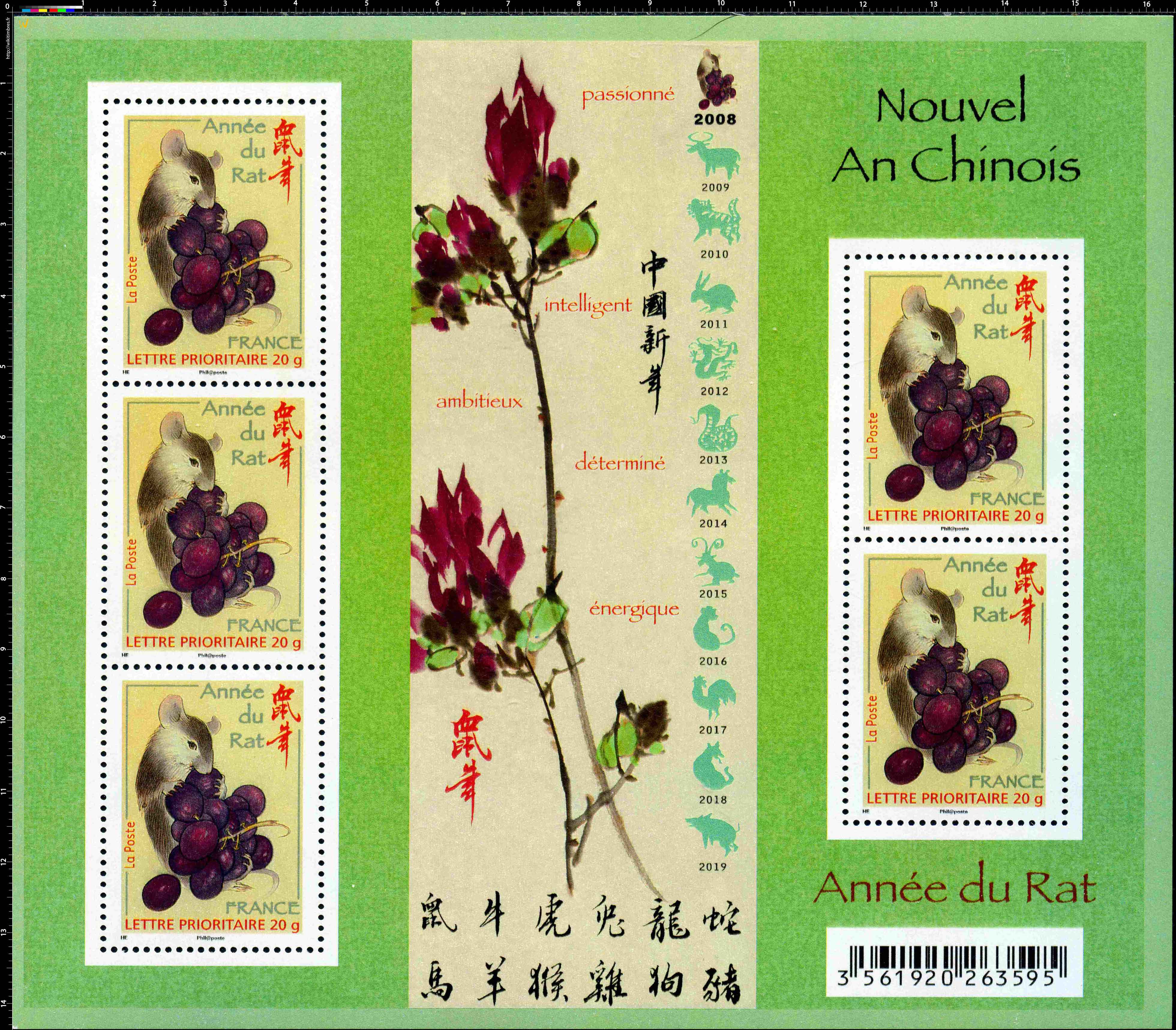 Nouvel An Chinois Année du Rat