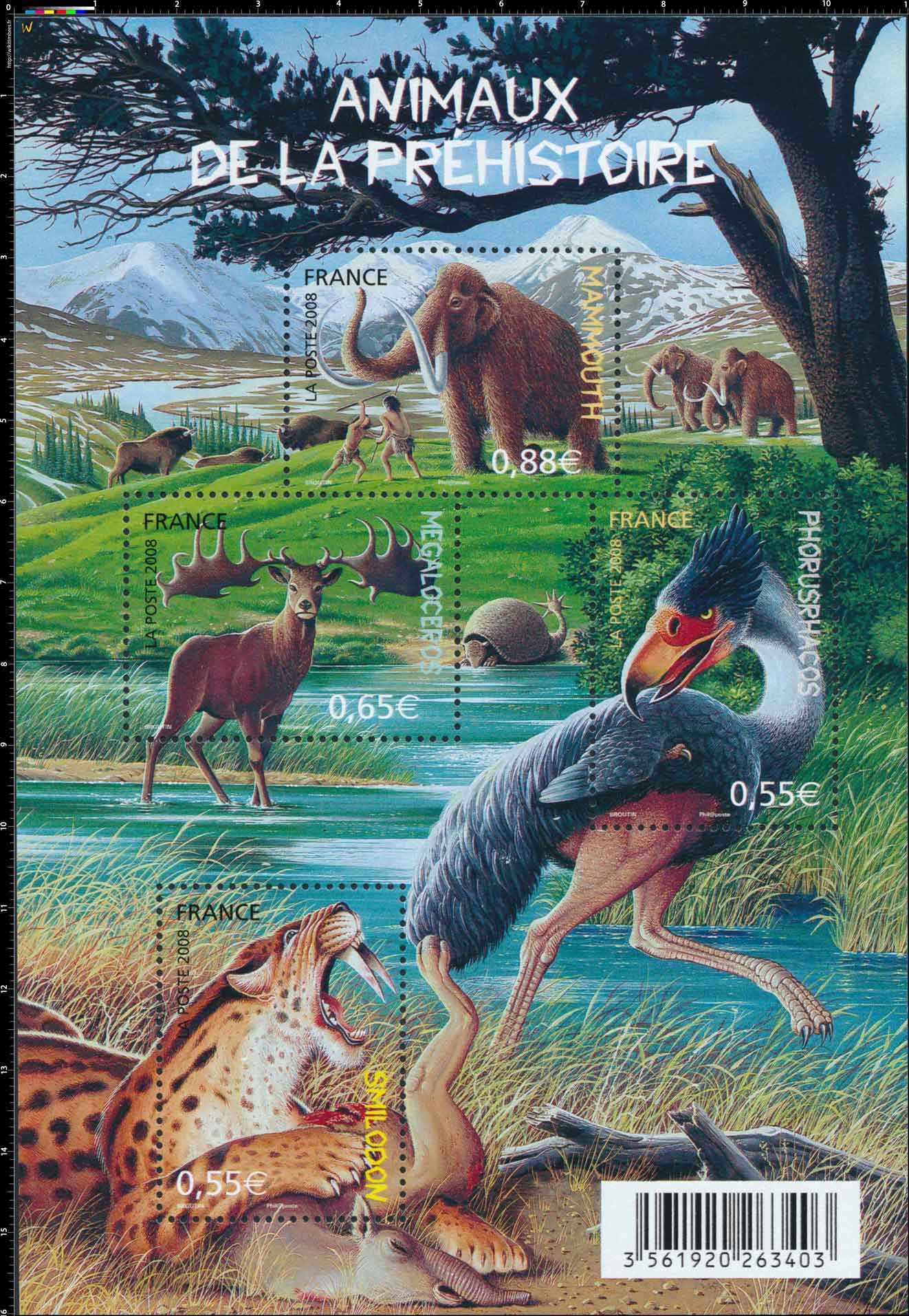 ANIMAUX DE LA PRÉHISTOIRE