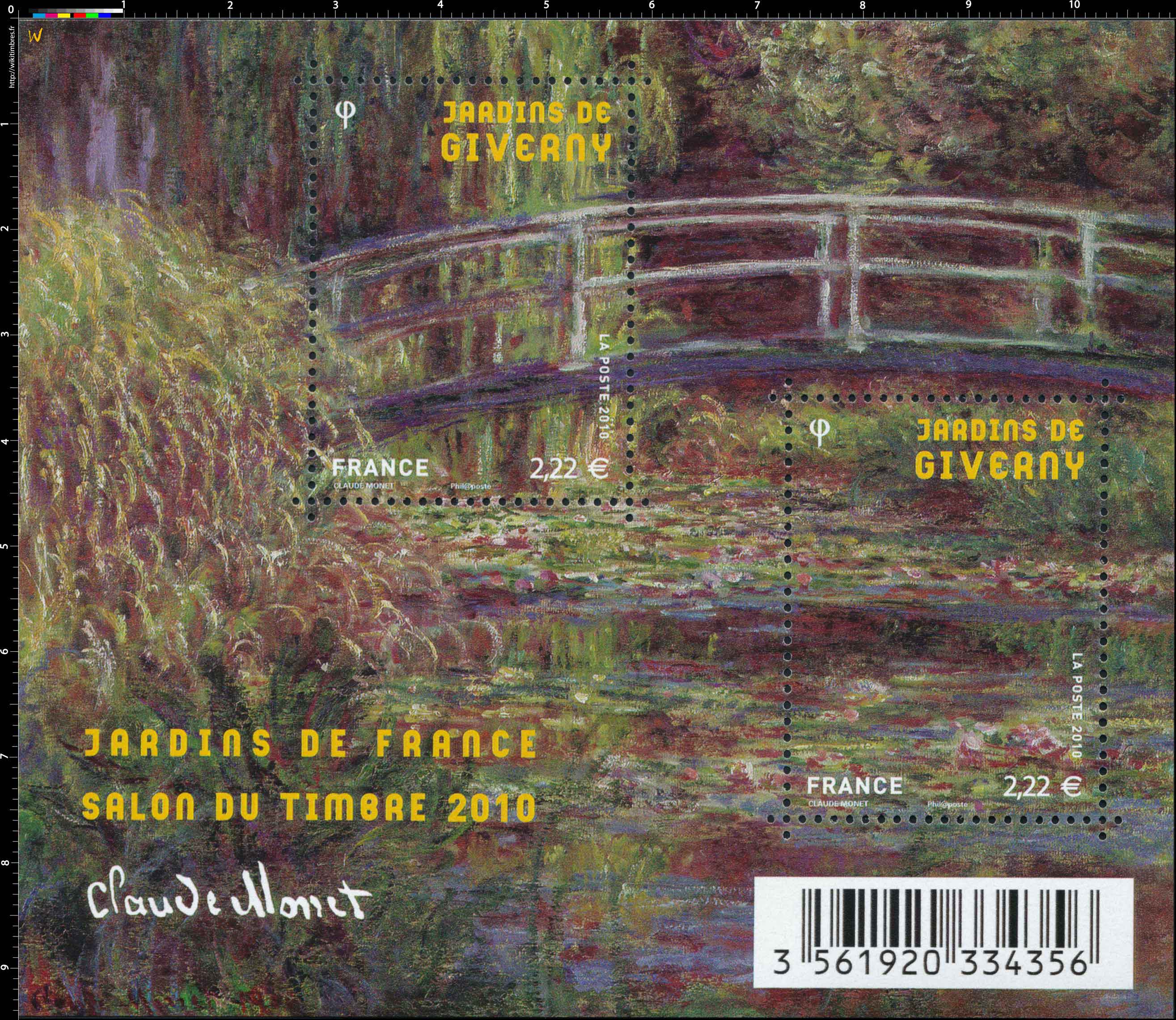 2010 JARDINS DE GIVERNY