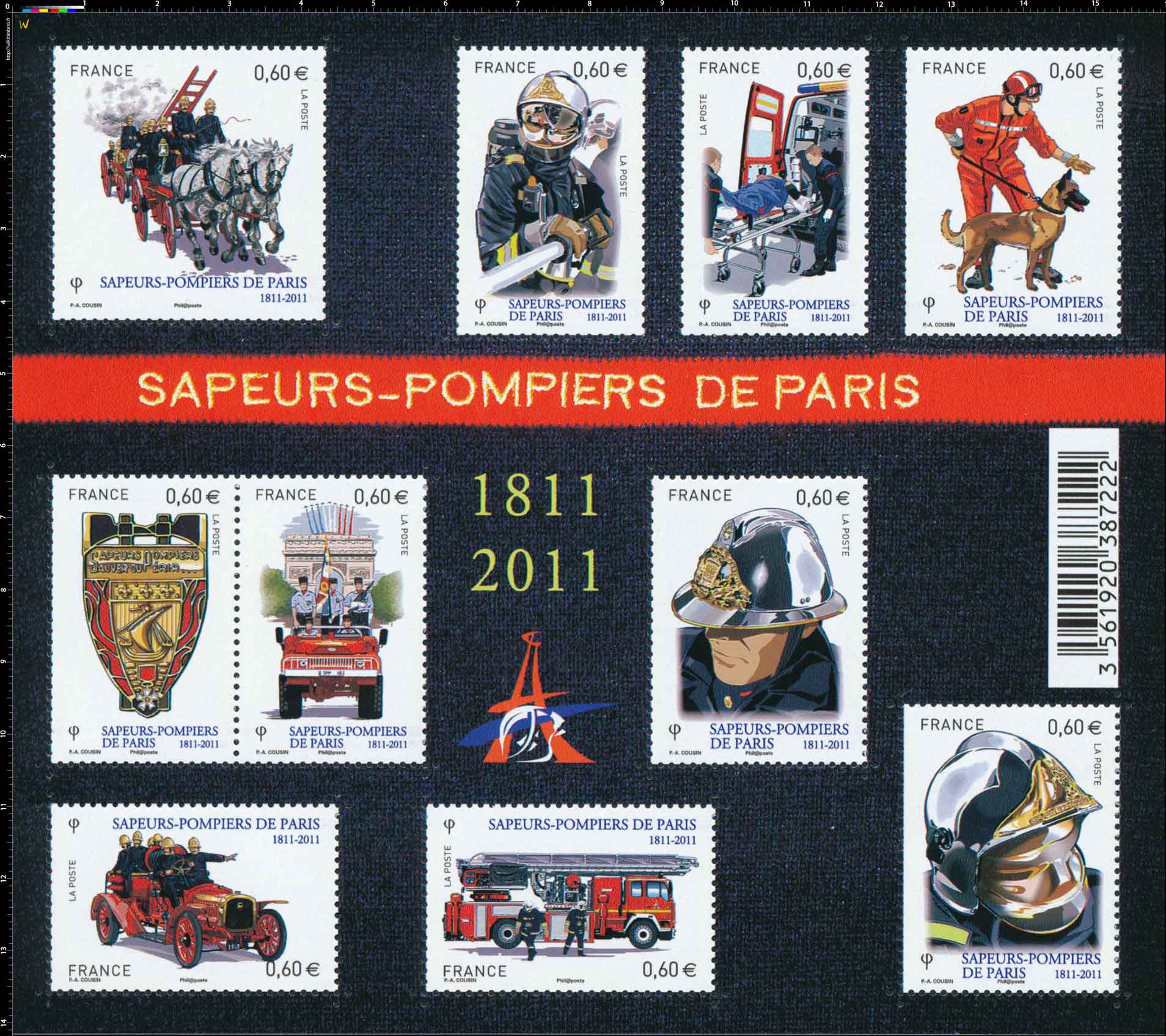 2011 sapeurs pompiers de Paris 1811 2011