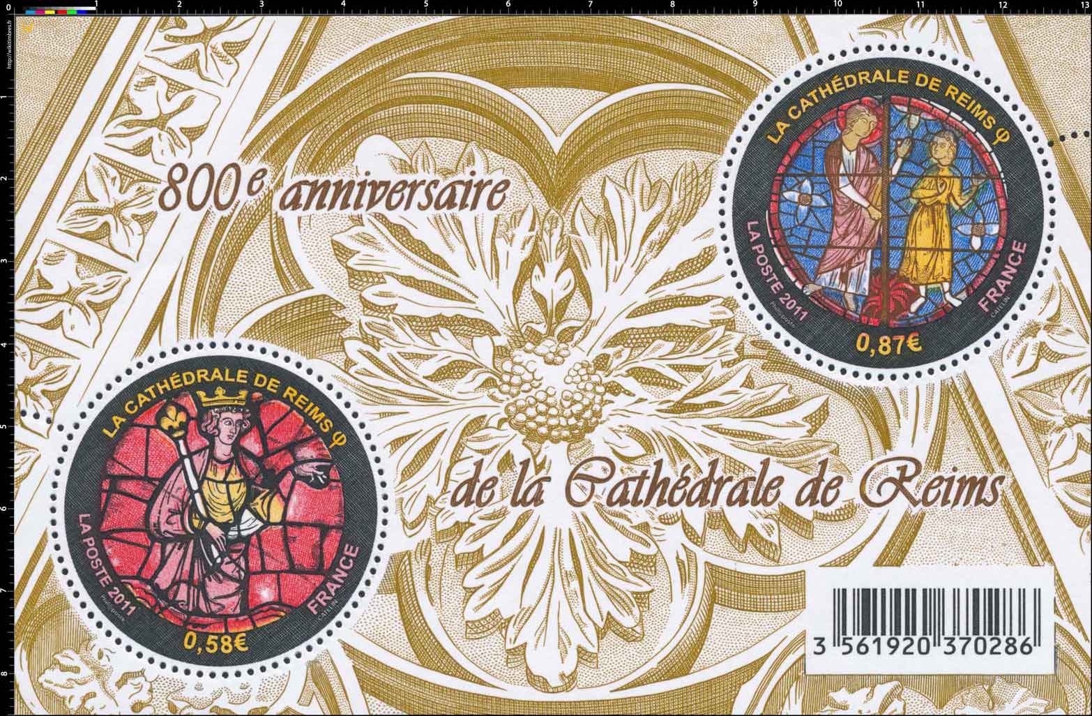 800e anniversaire de la cathédrale de Reims