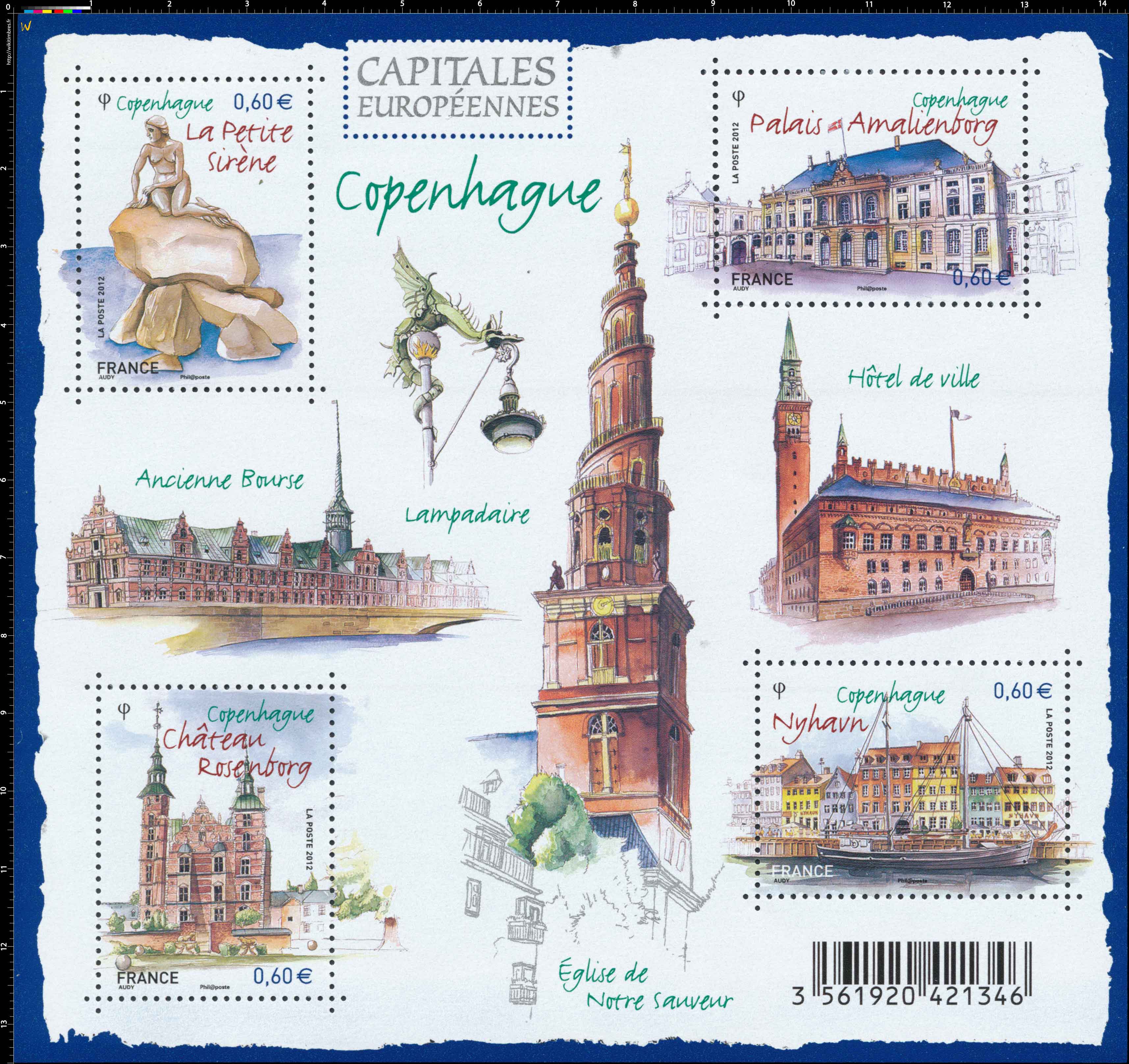 capitales européennes Copenhague