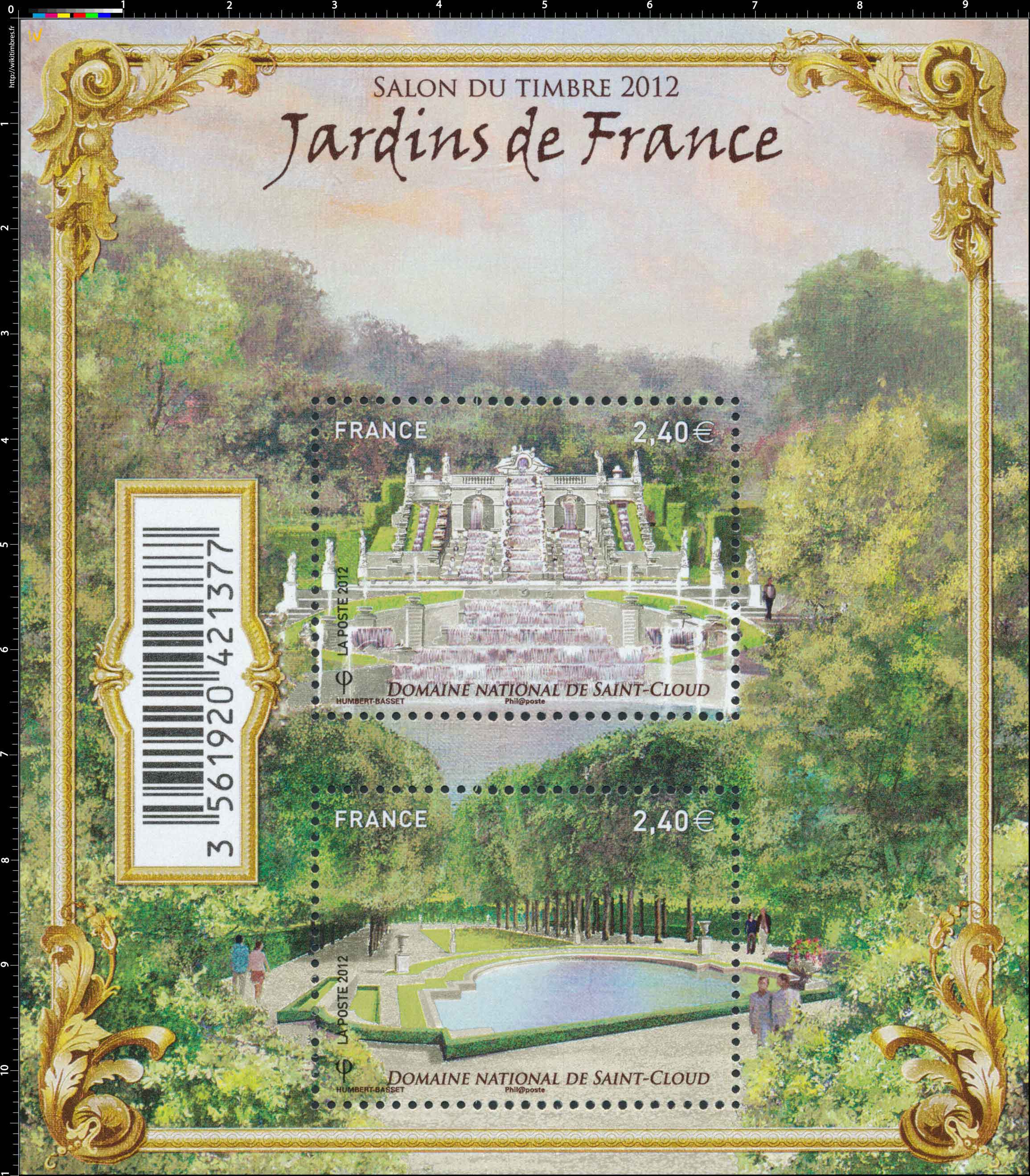 2012 JARDINS DE France Domaine National de Saint-Cloud