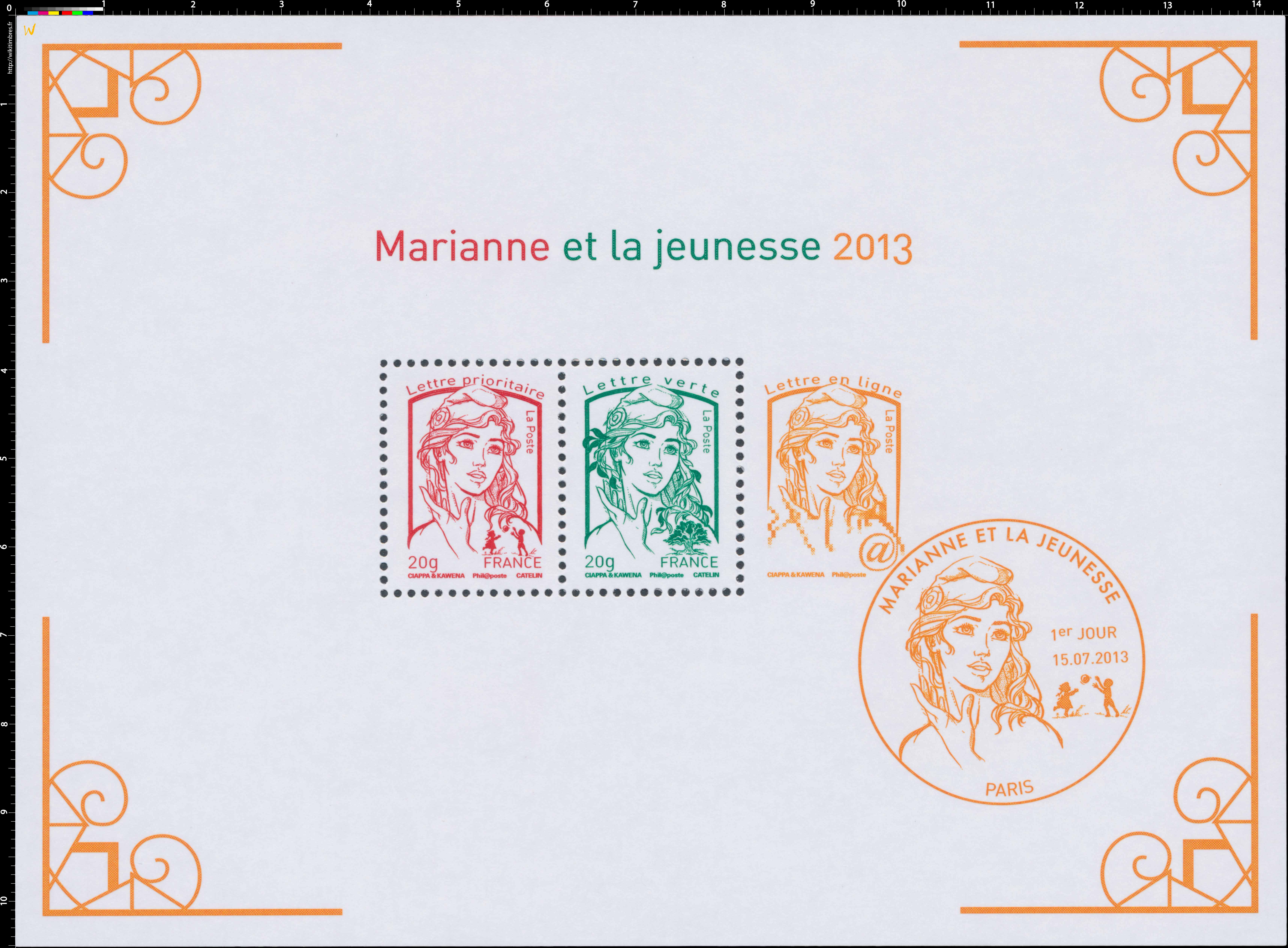 Marianne et la jeunesse 2013