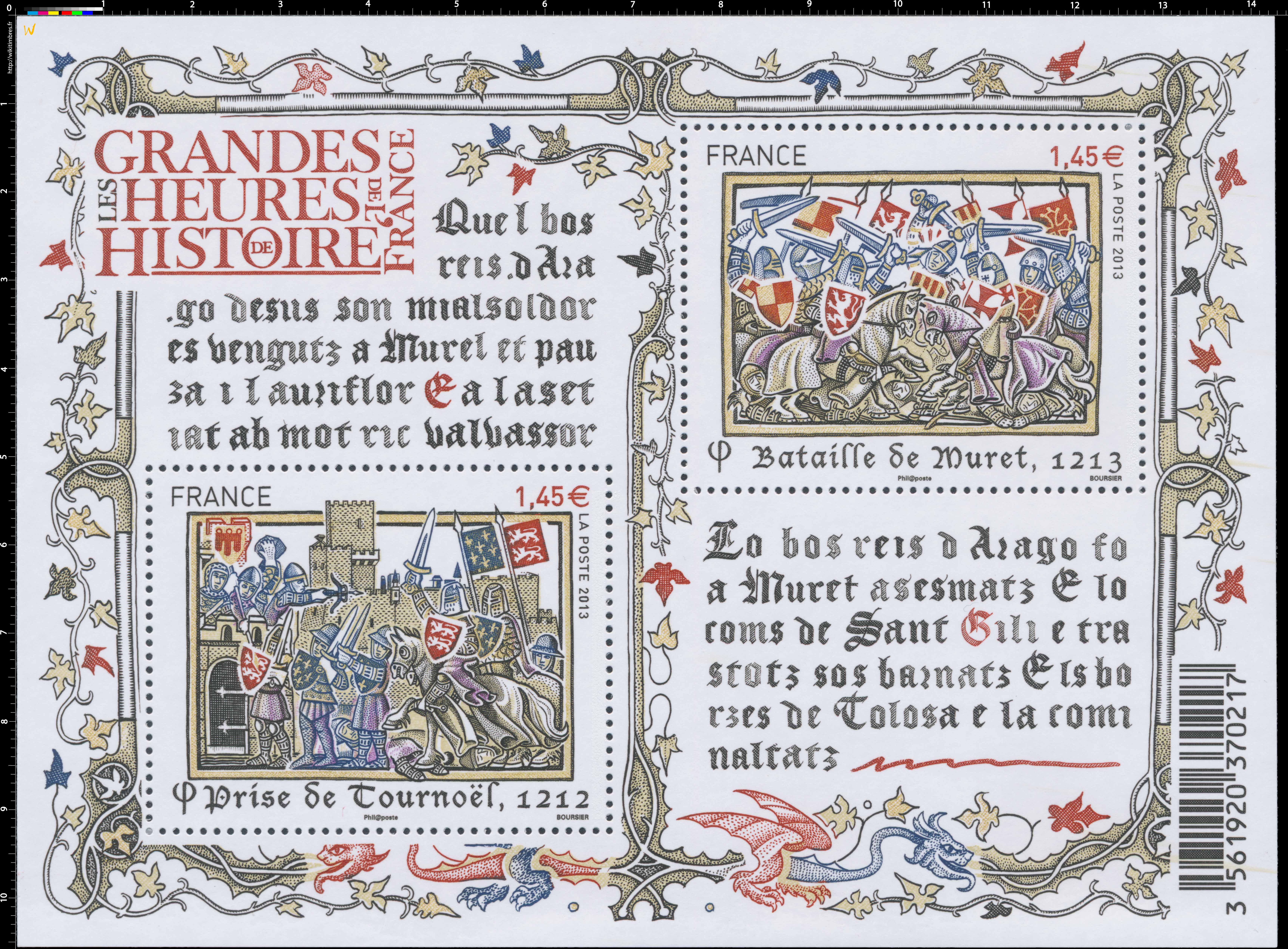 2013 Grandes heures de l'histoire de France