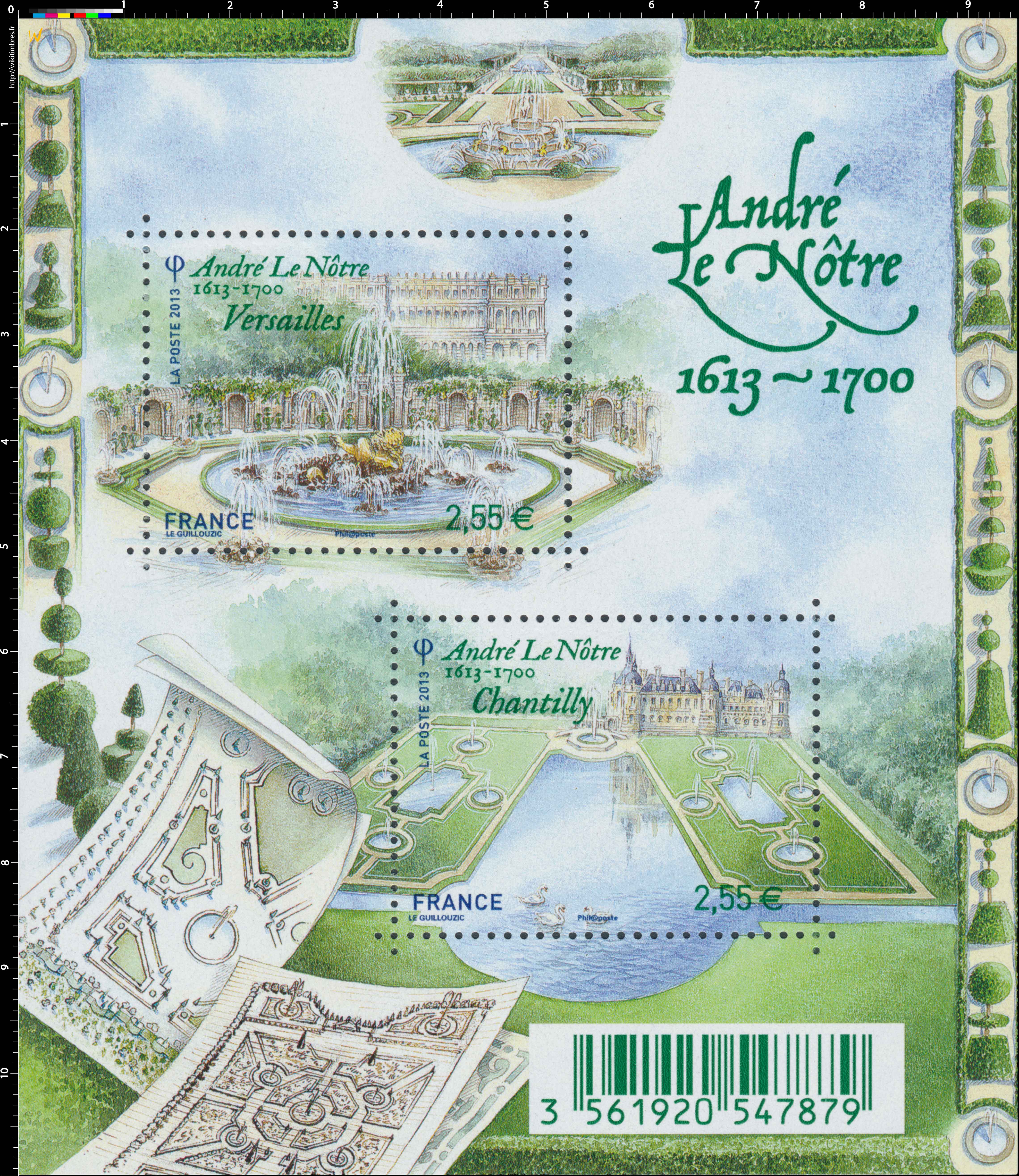 2013 André le Nôtre 1613 - 1700