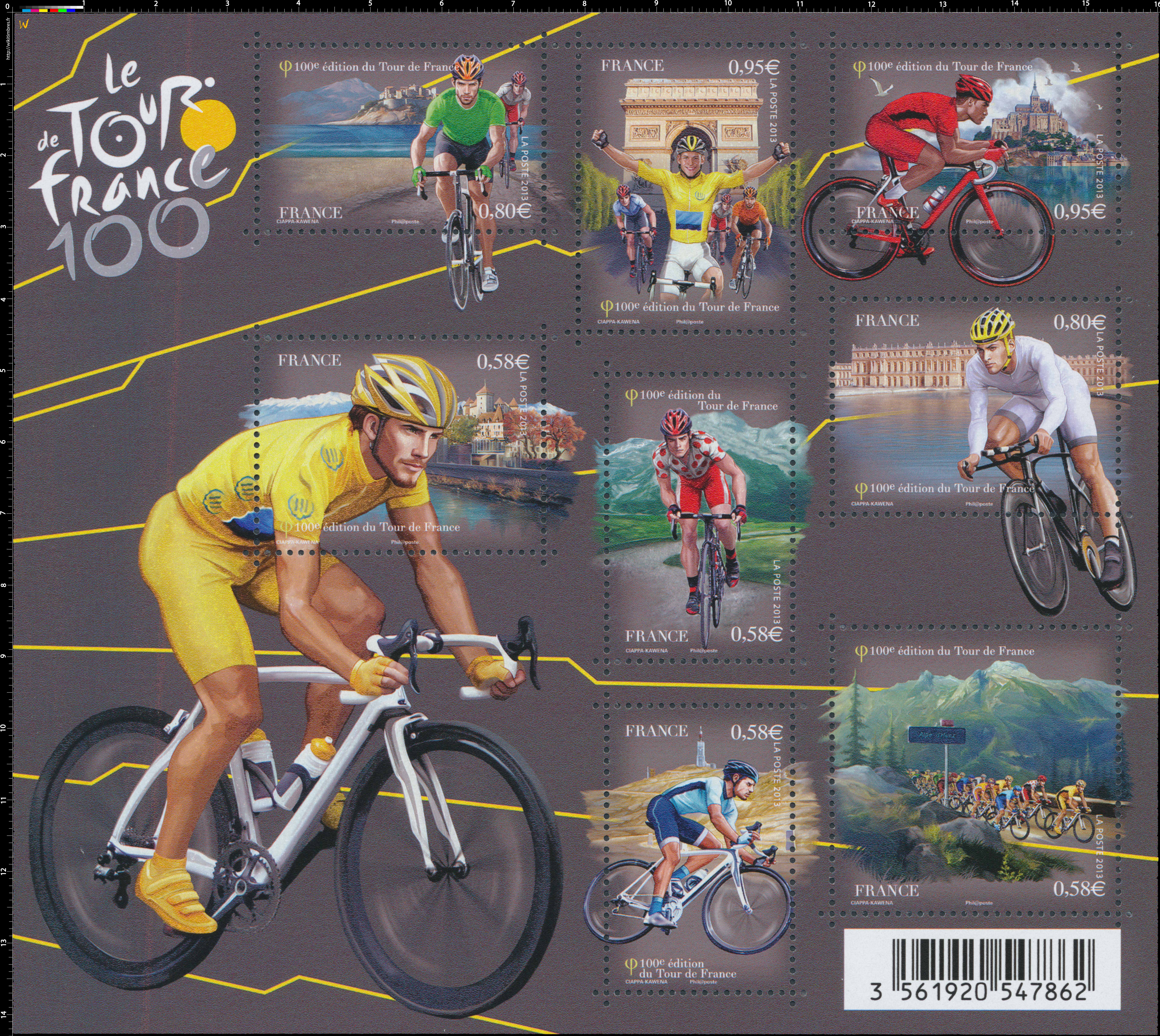 Le tour de France 100e