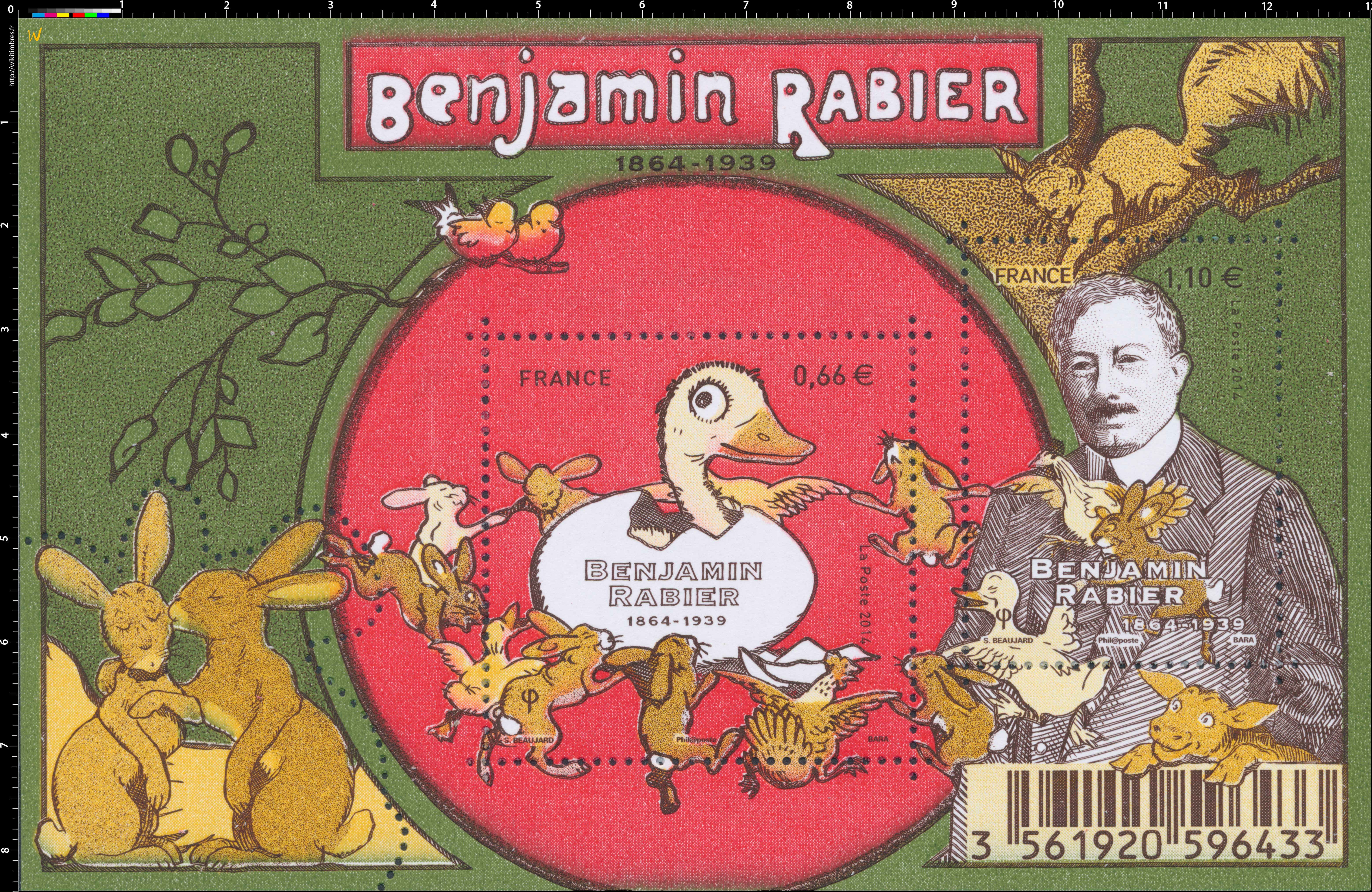 2014 Benjamin Rabier (1864-1939)