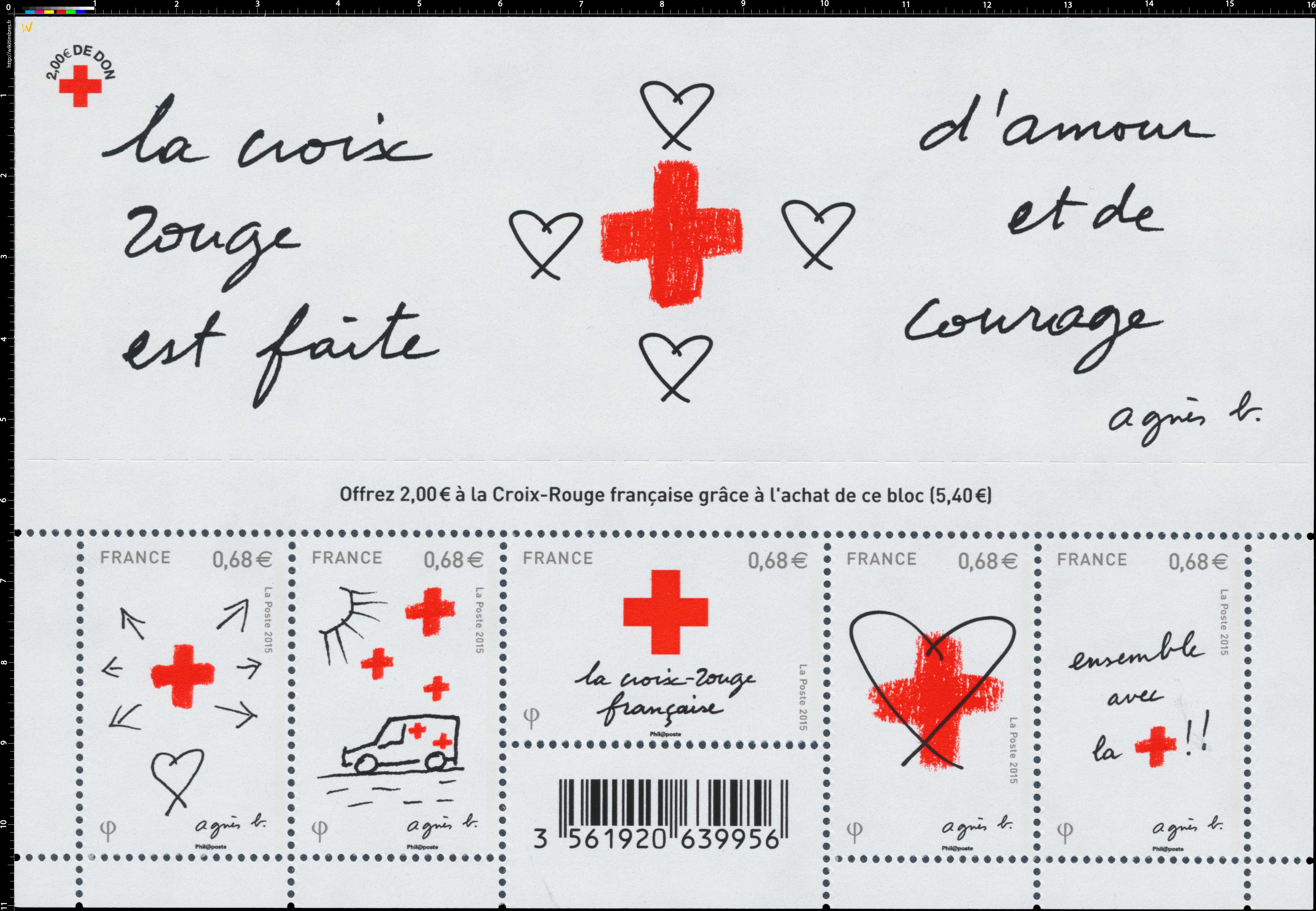 2015 La Croix Rouge est faite d'amour et de courage