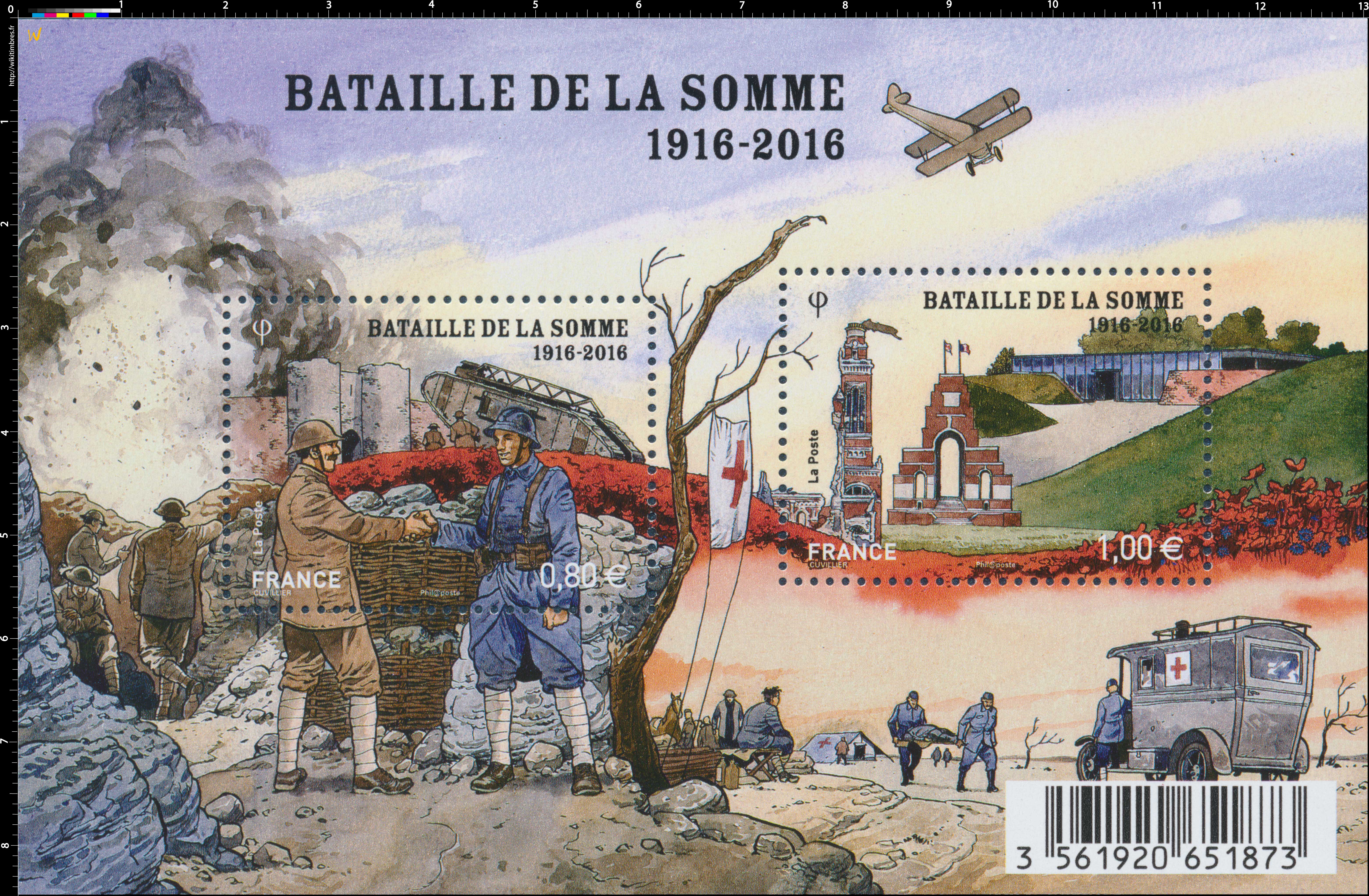 2016 BATAILLE DE LA SOMME 1916-2016