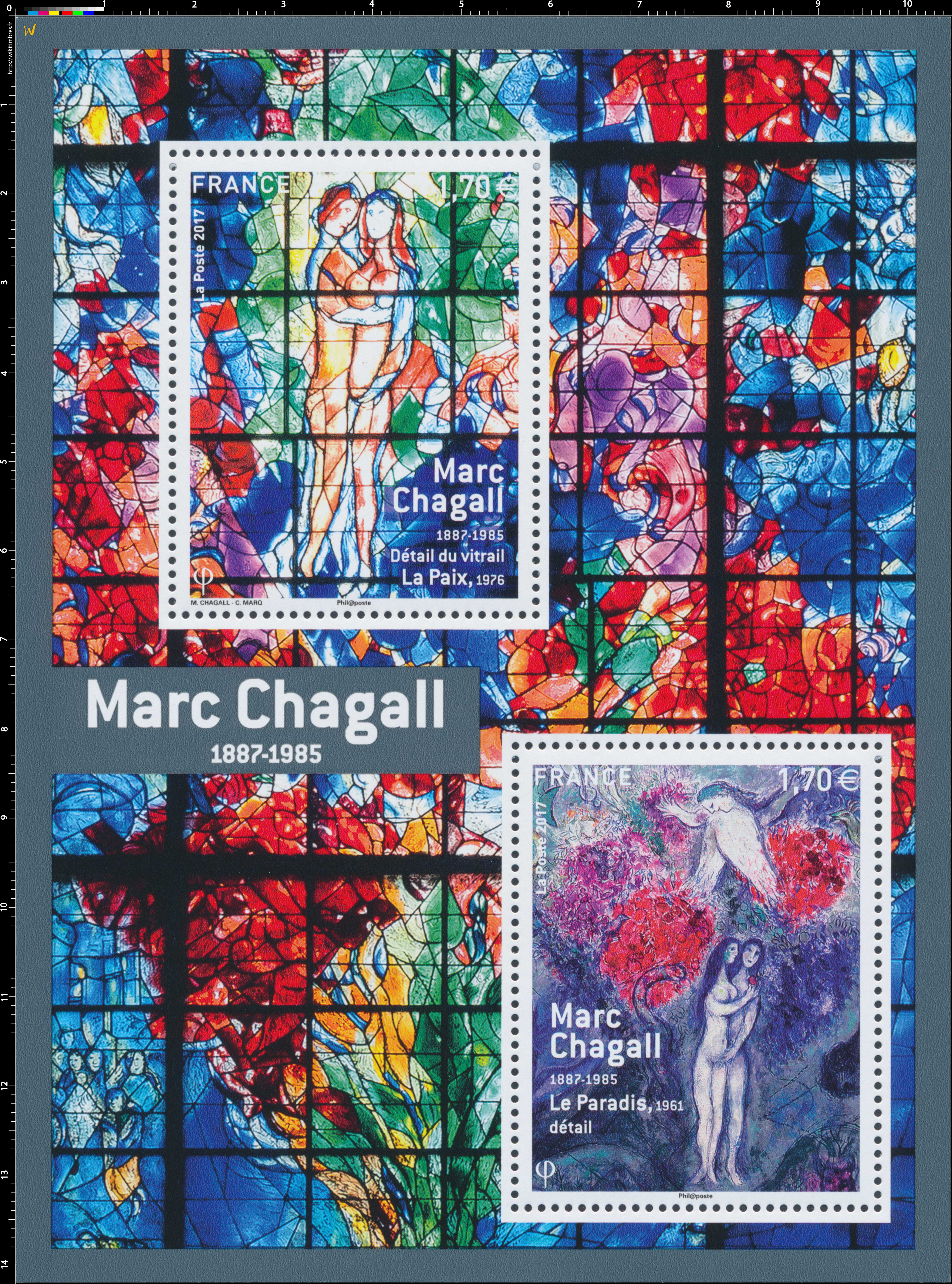 2017 Marc Chagall 1887-1985